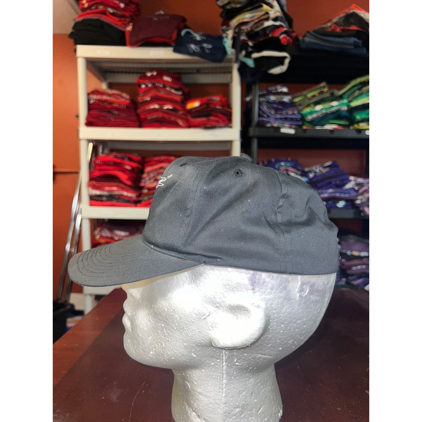 MLB MLB Florida Marlins Snapback New Era Baseball Black Hat VTG Size ONE SIZE - 3 Thumbnail