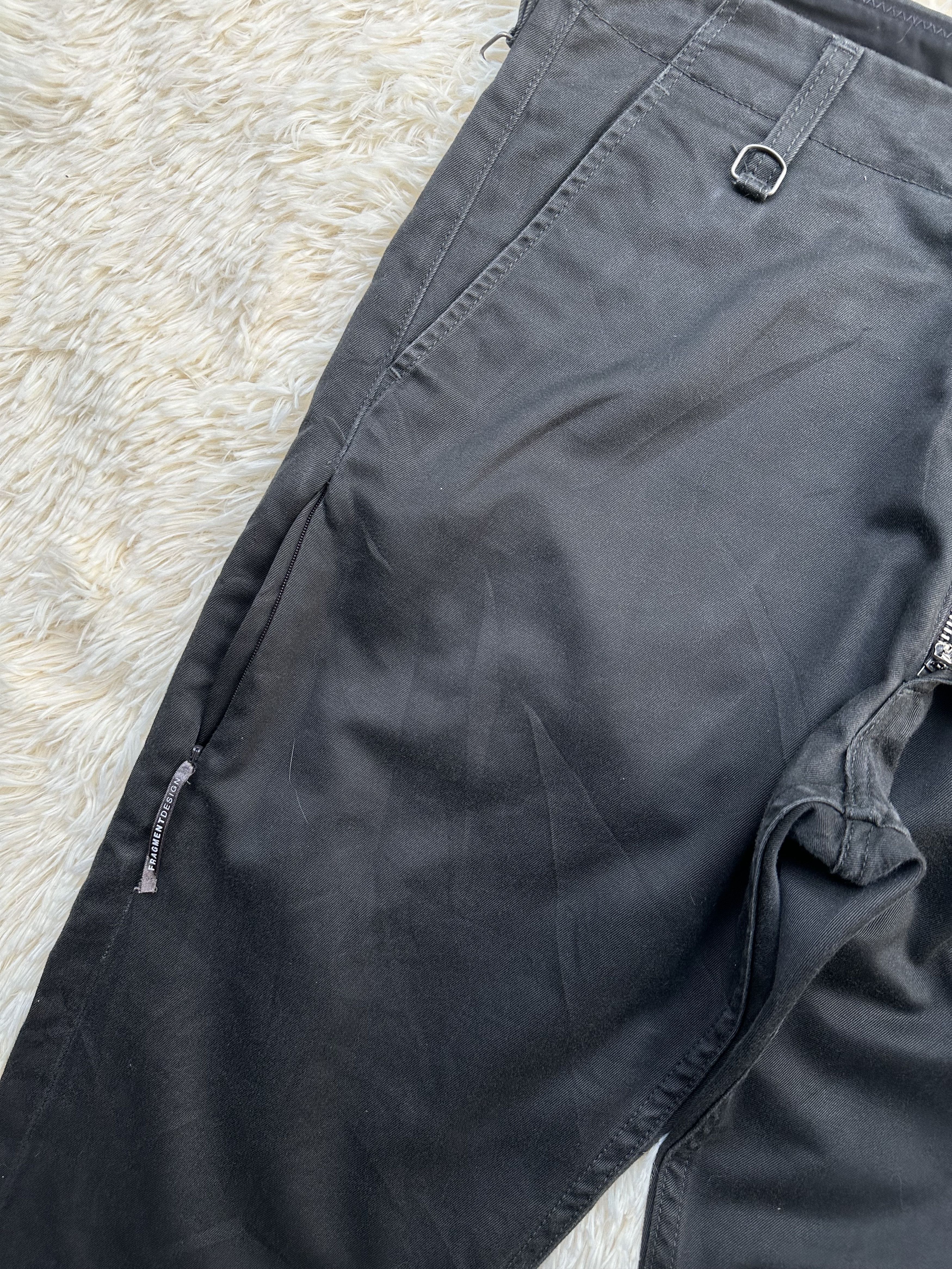 Fragment Design × Levi's Reconstructed Levi’s Fenom X Fragment Design Cropped Pant Size US 34 / EU 50 - 6 Thumbnail