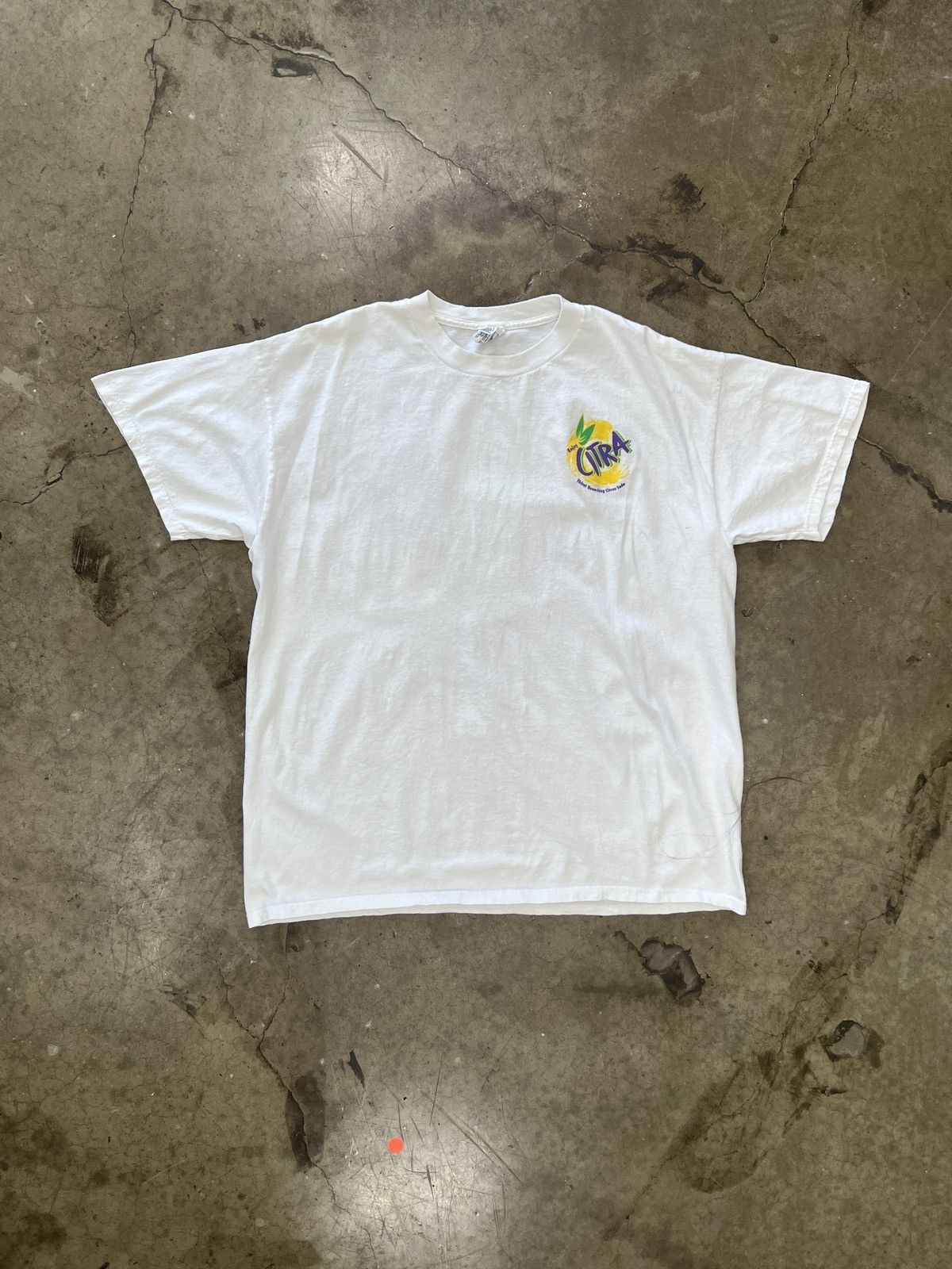 Vintage Vintage No Thirst is Safe Citra Beverage Pomo Tee XL Size US XL / EU 56 / 4 - 5 Thumbnail