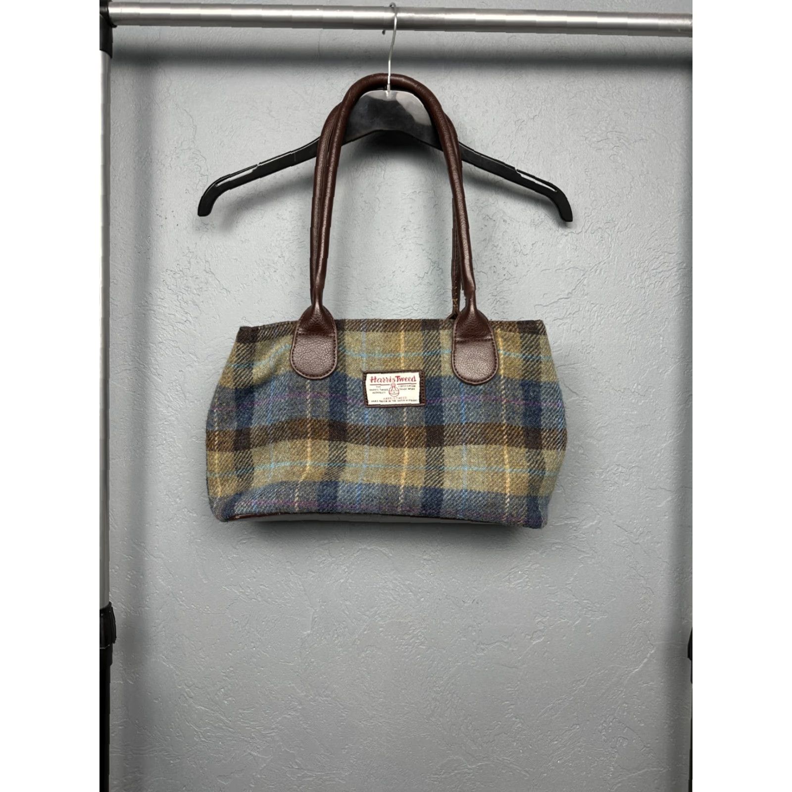 Harris Tweed Harris Tweed Glen Alpin Handbag Wool Multicolor Women's Bag Size ONE SIZE - 2 Thumbnail