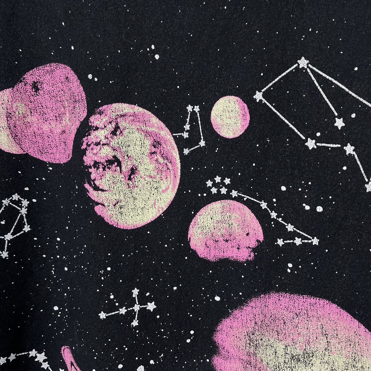 Stussy Vintage Stussy Space y2k big logo faded tee 00’s Size US XL / EU 56 / 4 - 8 Thumbnail