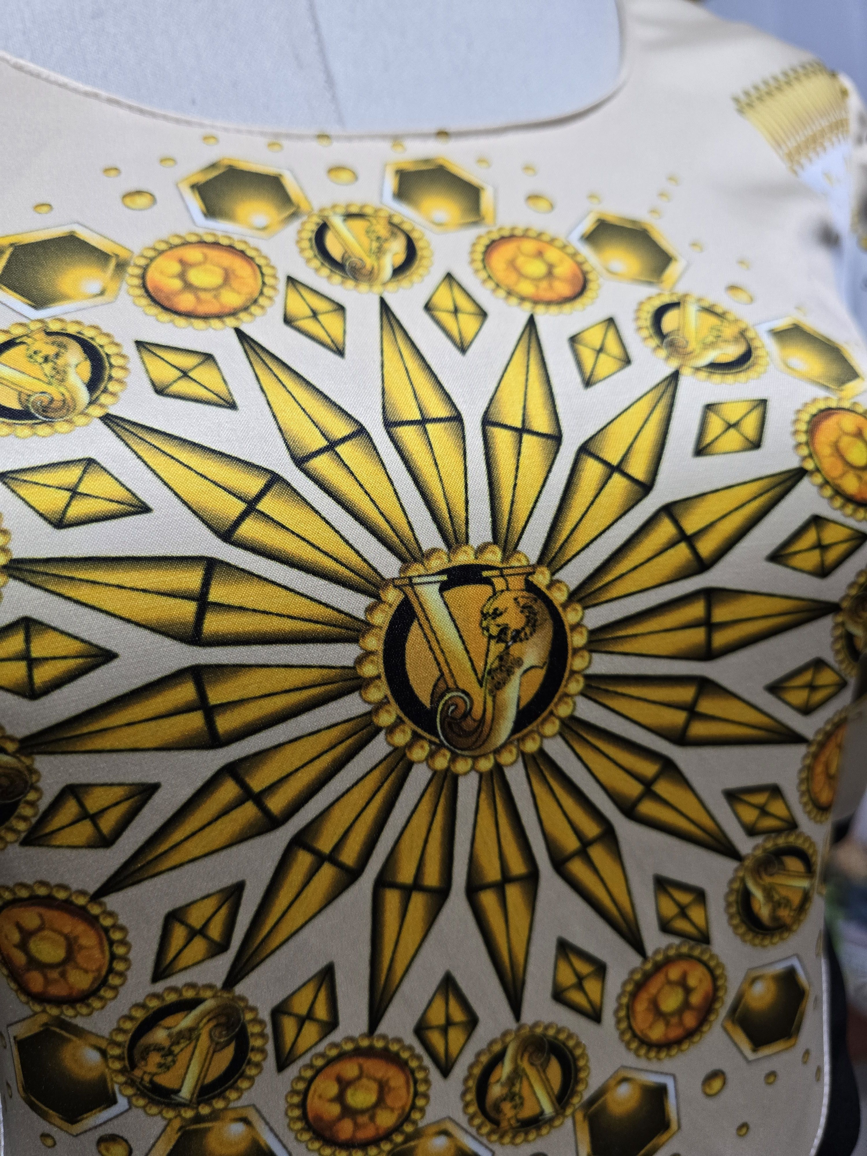 Versace VERSACE rare dress New ! Versace pattern BEAUTIFUL Size M / US 6-8 / IT 42-44 - 5 Thumbnail