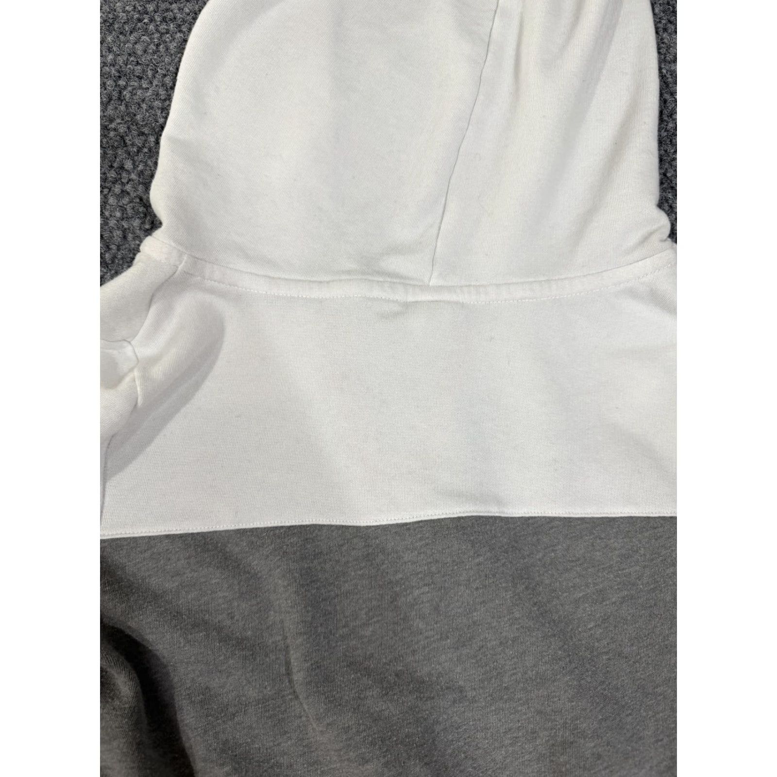 Pinko PINK Victoria's Secret Hoodie Juniors XS White Gray Red Colorblock Full Zip Logo Size XS / US 0-2 / IT 36-38 - 7 Thumbnail
