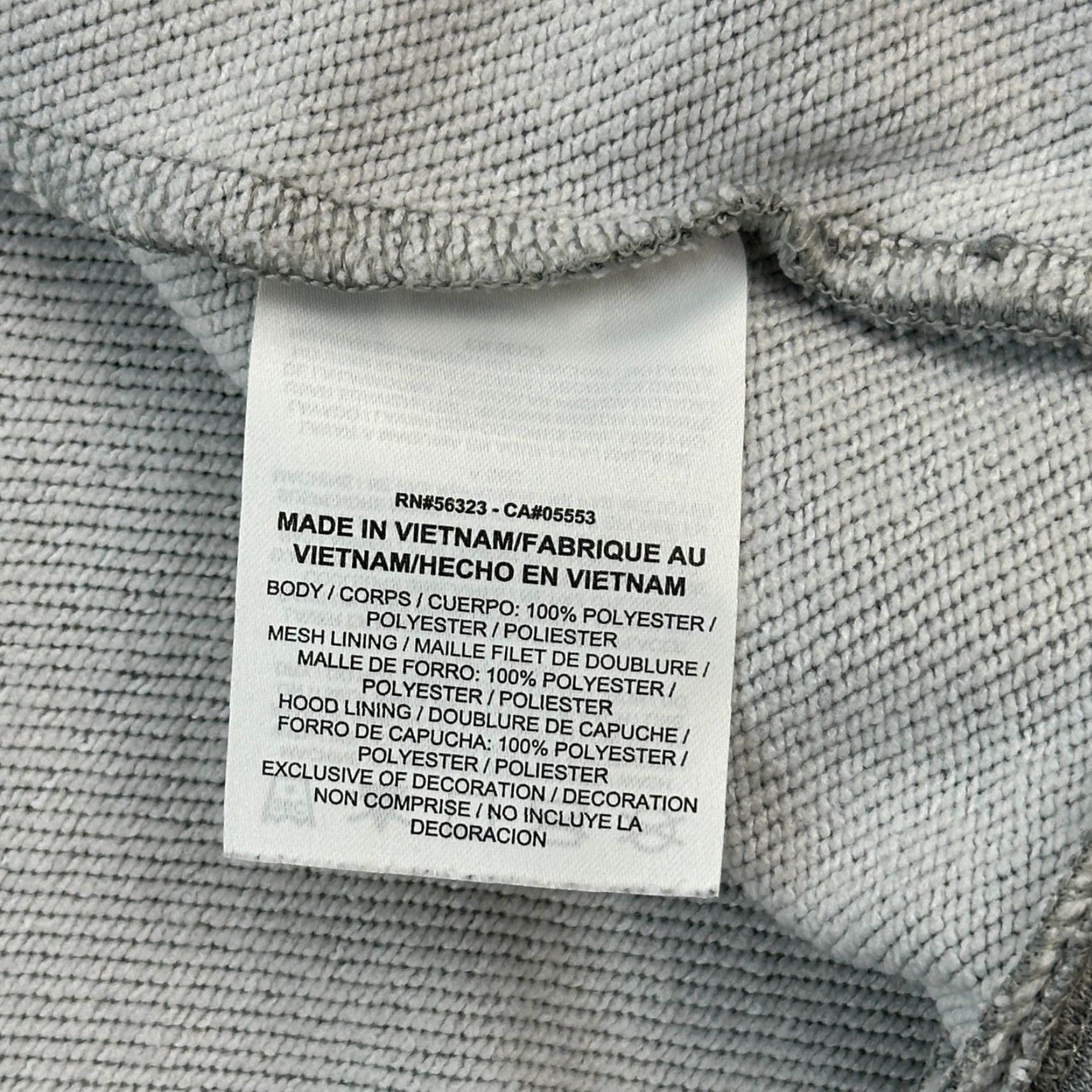 Nike Nike Utility Core Hoodie Mens Small Gray Black Dri Fit Full Zip Swoosh Logo Size US S / EU 44-46 / 1 - 6 Thumbnail