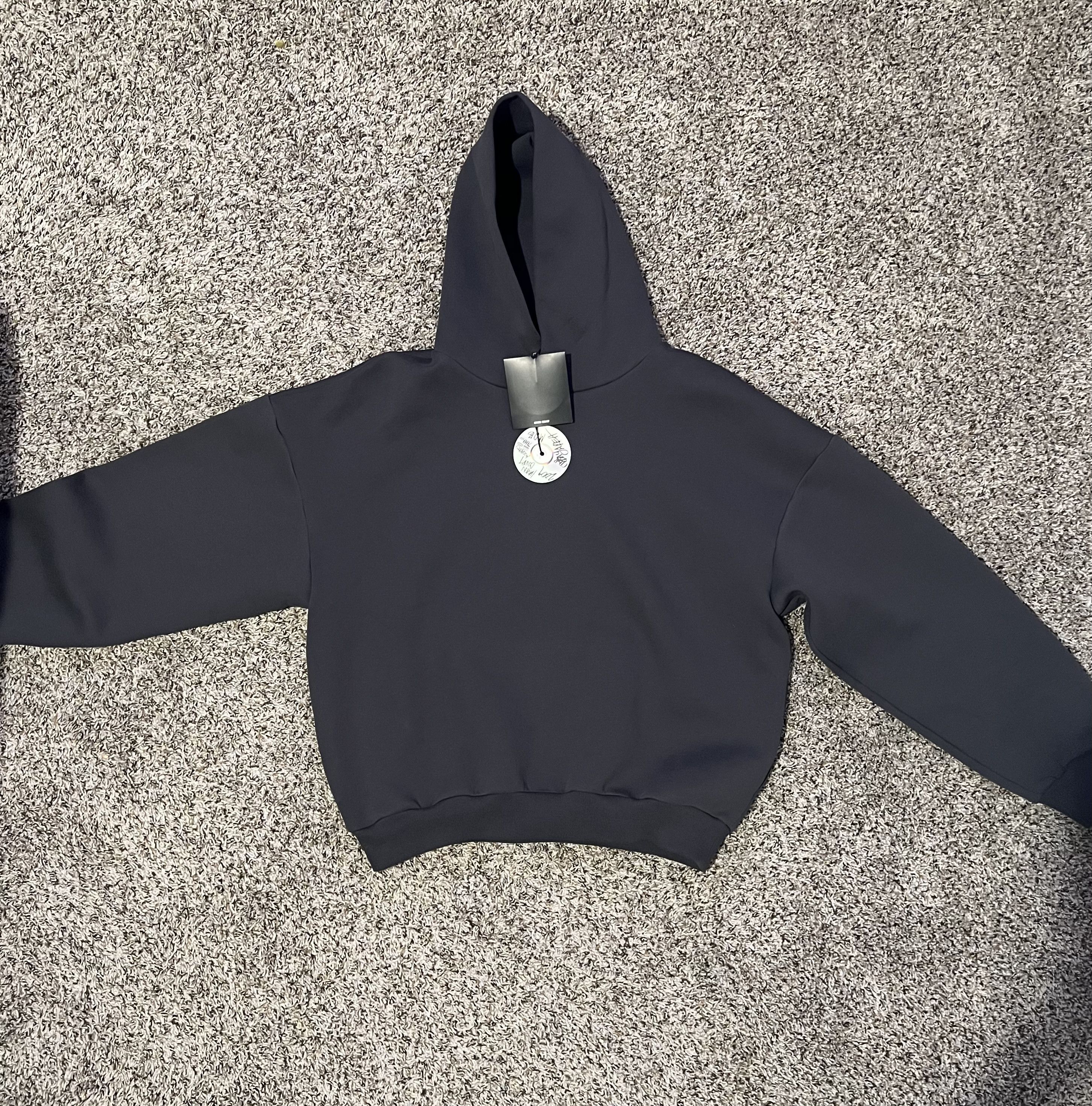 image of Haven Court V4 Bonded Hoodie (Smoke Gray) in Smoke Grey, Men's (Size Large)