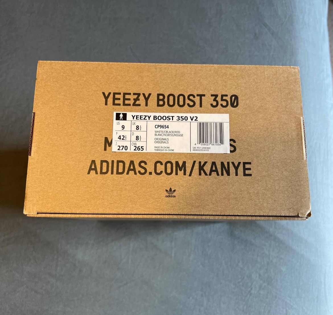 Adidas × Kanye West Adidas Yeezy Boost 350 V2 Zebra Size 9 CP9654 Size US 9 / EU 42 - 7 Thumbnail