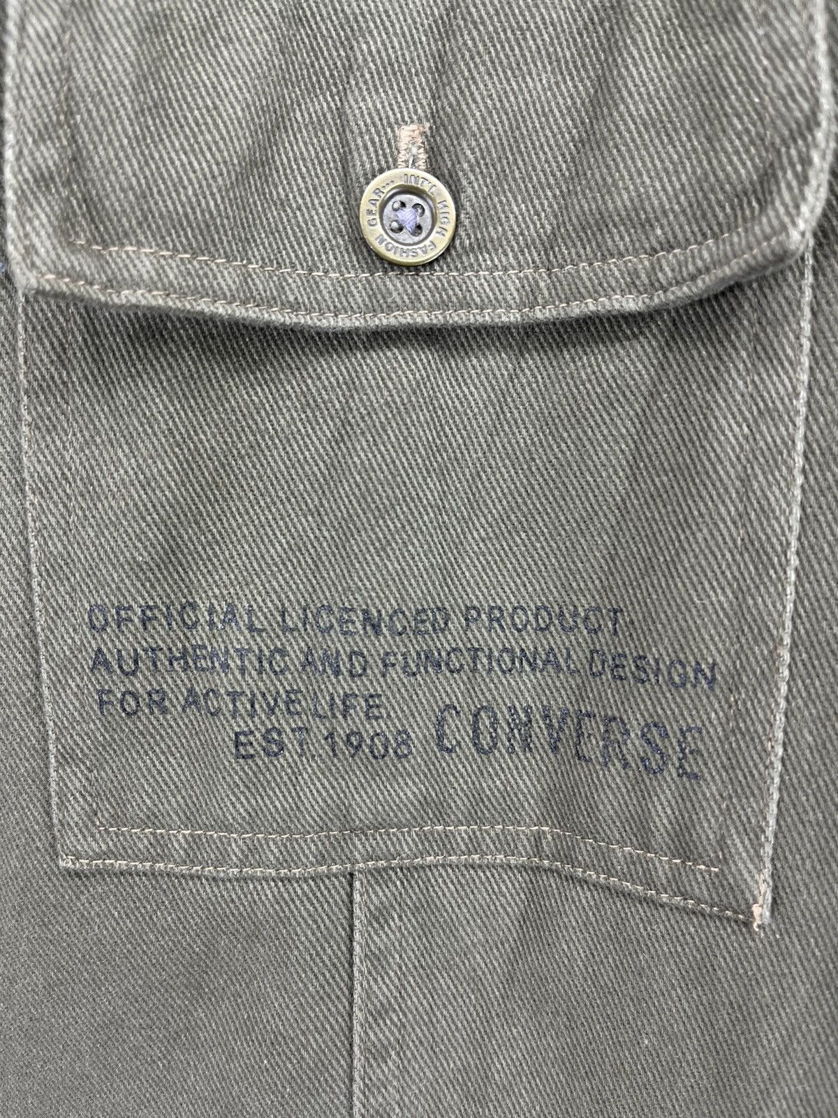 Converse Vintage Converse Military Style Jacket Size US L / EU 52-54 / 3 - 7 Thumbnail