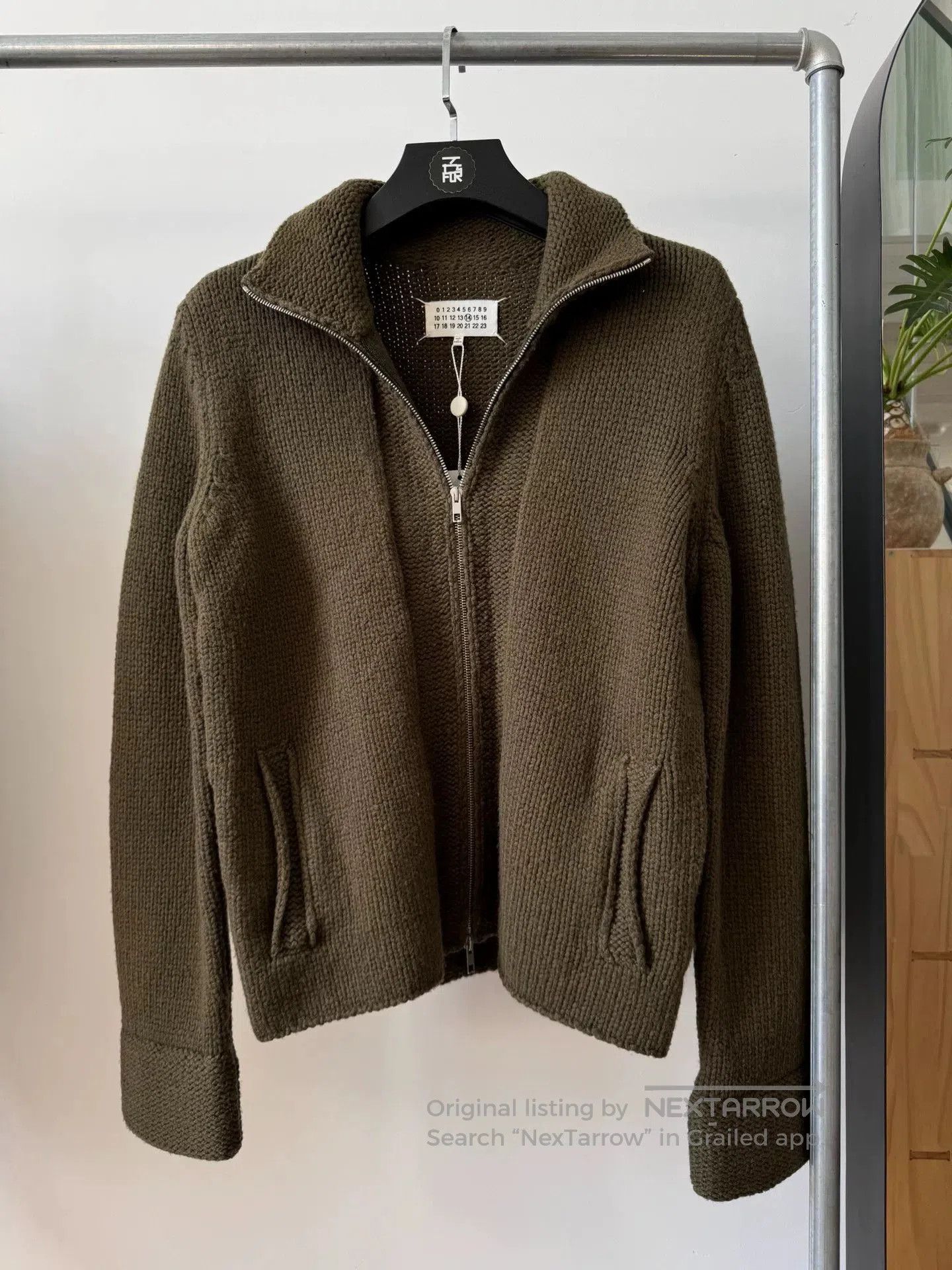 Maison Margiela Maison Margiela Wool Zip Jacket. Size US M / EU 48-50 / 2 - 3 Thumbnail