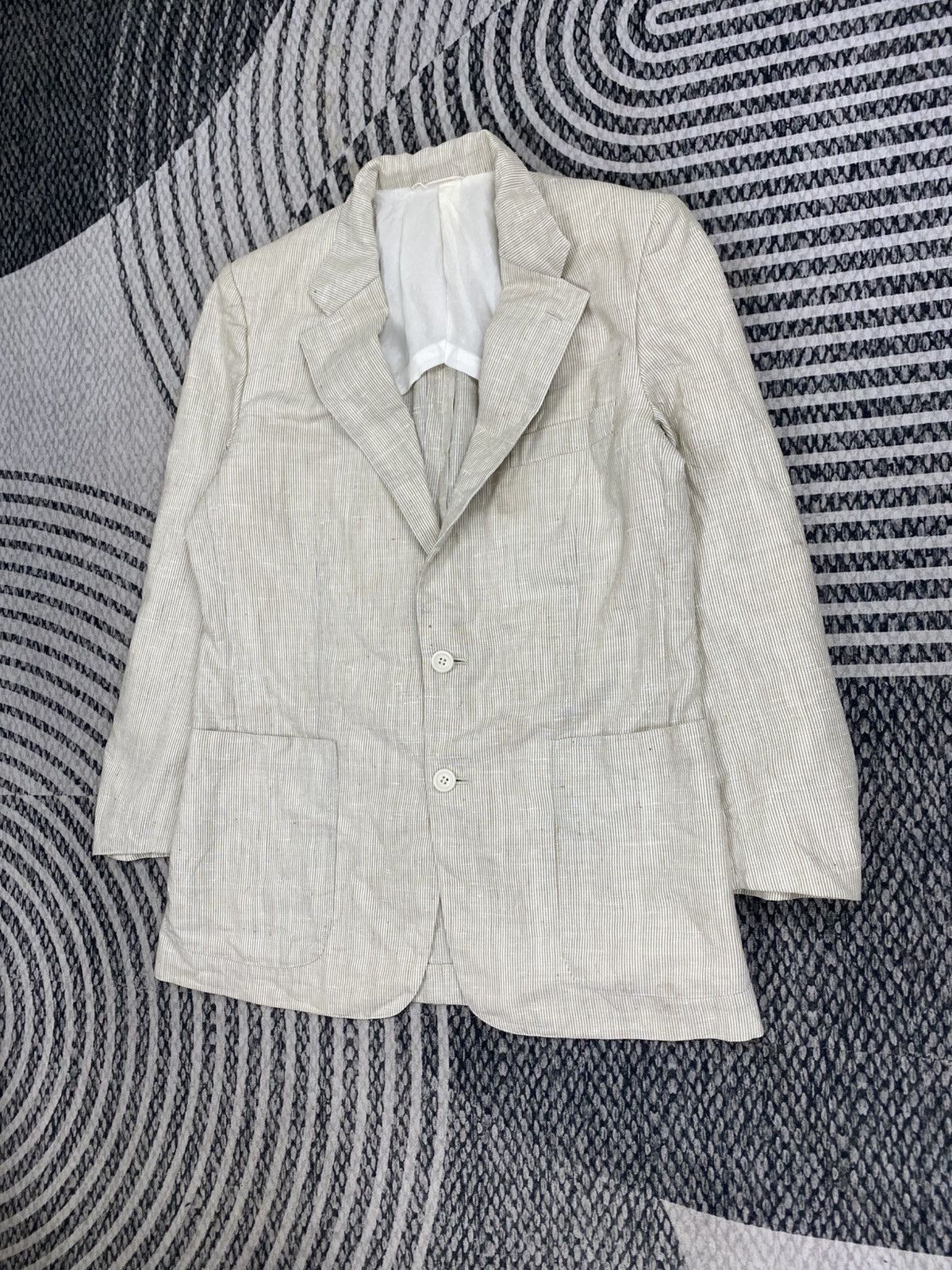 Christian Dior Monsieur Vintage Christian Dior Monsieur Harringbone Buttoned Blazer Size US M / EU 48-50 / 2 - 4 Thumbnail