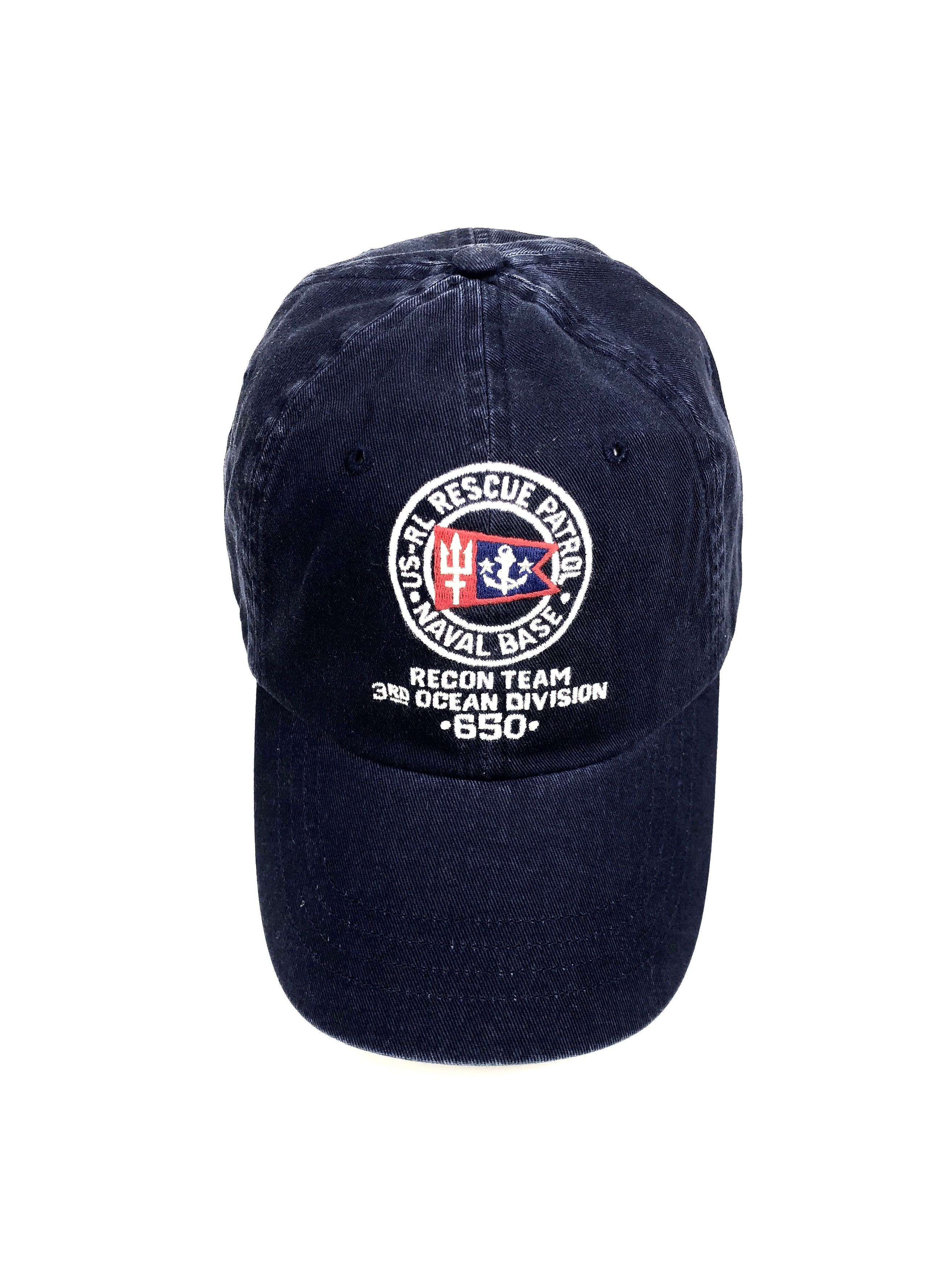 Polo Ralph Lauren NWT POLO RALPH LAUREN NAVY USRL RESCUE PATROL CHINO HAT Size ONE SIZE - 2 Thumbnail