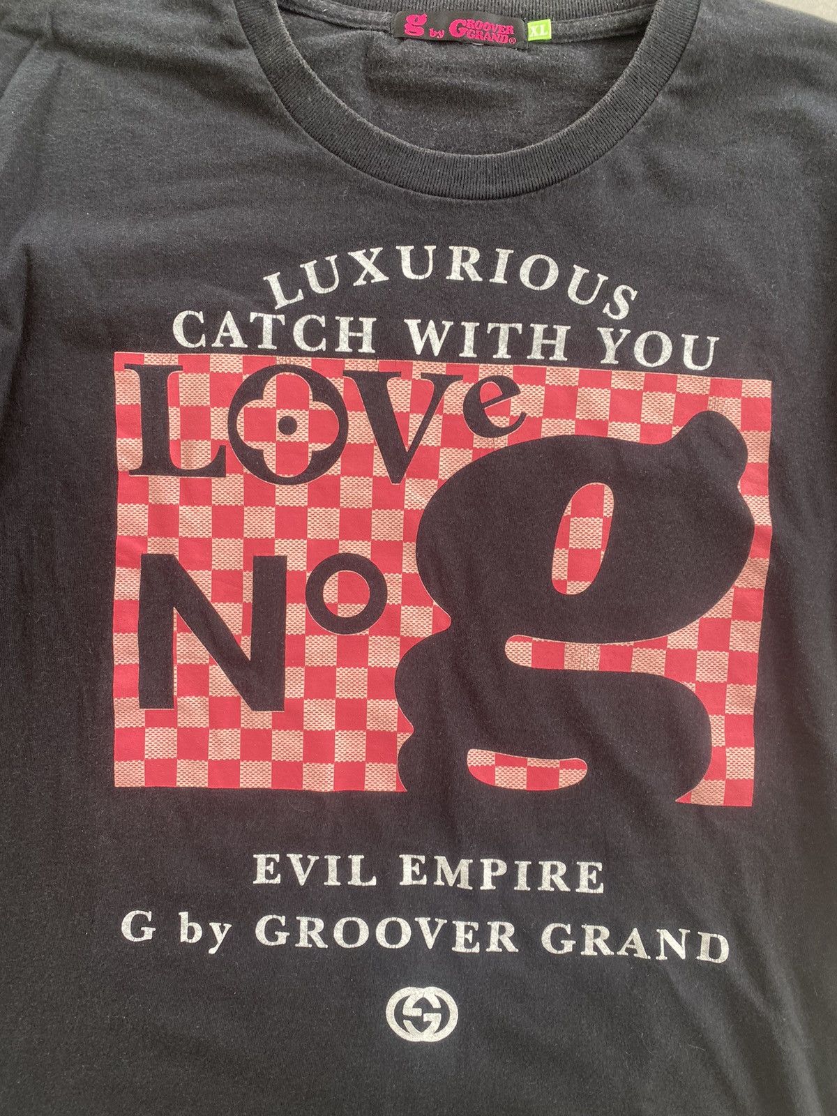 Designer × Japanese Brand GROOVER GRAND MONOGRAM LUXURIOUS TEE Size US XL / EU 56 / 4 - 2 Thumbnail