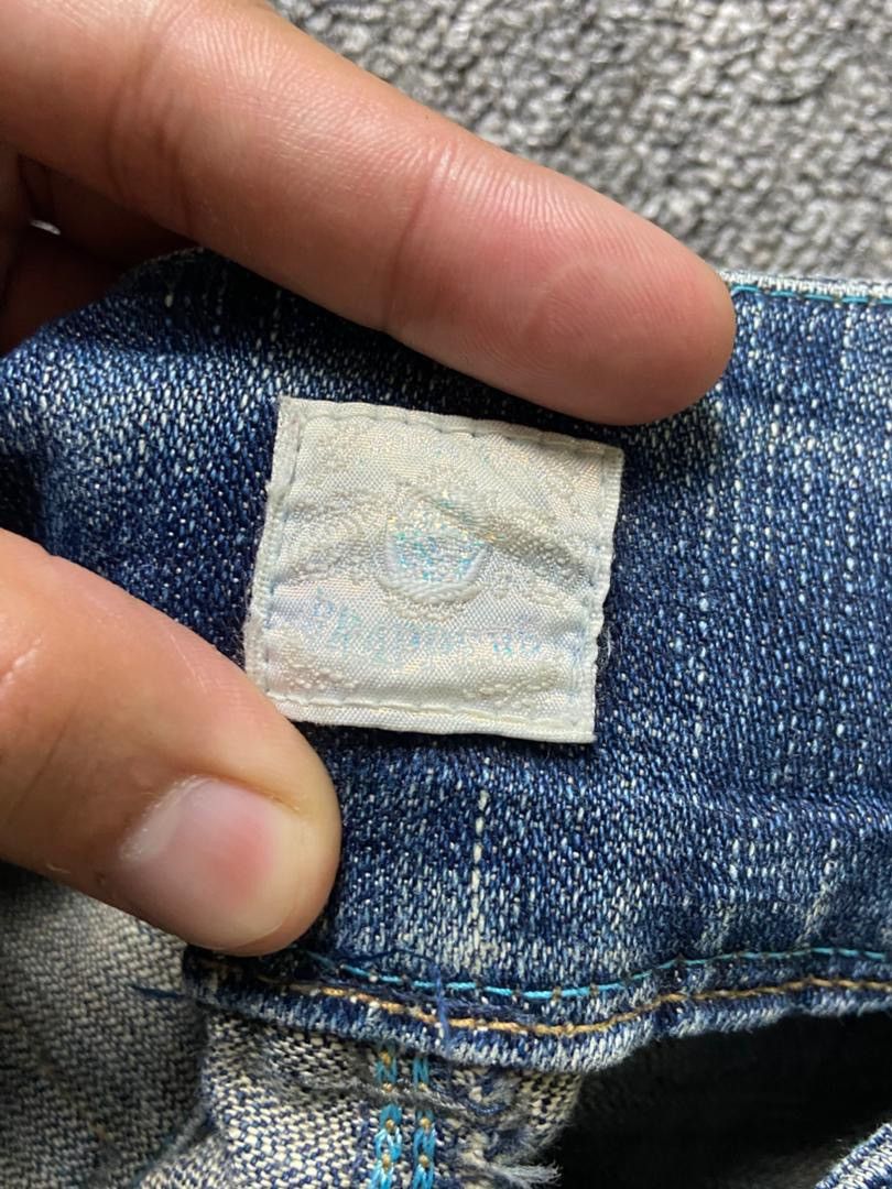 Japanese Brand Brappers Brand Low Rise Light Wash Flare Jeans (184) Size 27" / US 4 / IT 40 - 3 Thumbnail