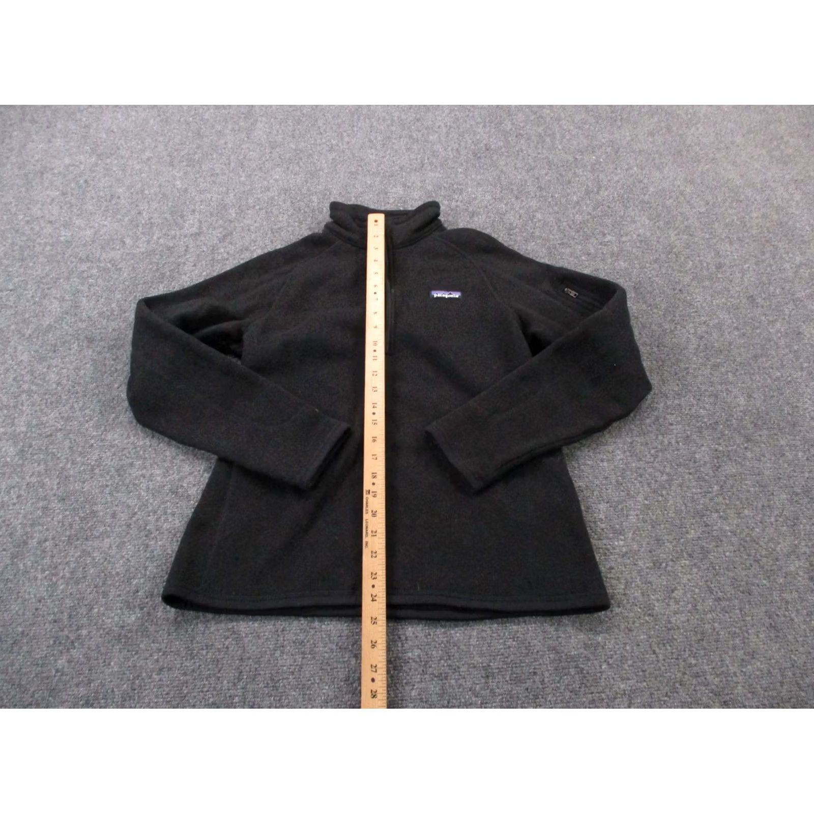 Patagonia Patagonia Jacket Womens M Better Sweater Jacket Windbreaker Outdoor Hiking Black 1/4 Zip Pockets Thermal Windproof Winter Fall Womens Size M / US 6-8 / IT 42-44 - 3 Thumbnail