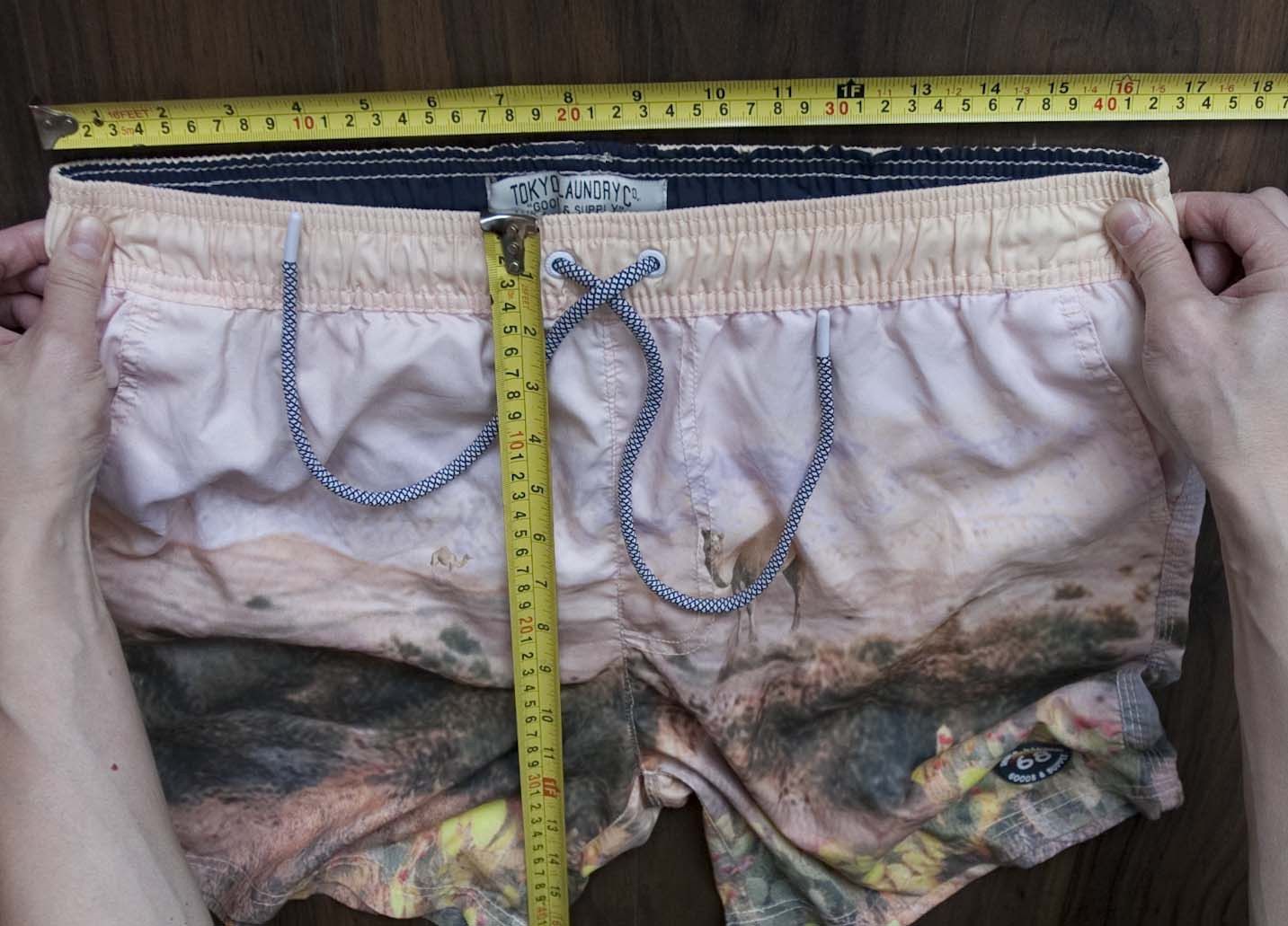 Other Tokyo Laundry Swim Shorts Camel Desert Size M/ 33 Size US 33 - 5 Thumbnail