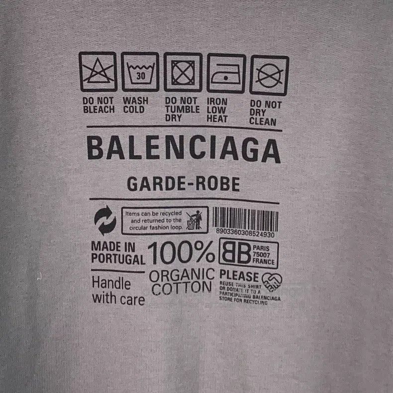 Balenciaga Balenciaga Caramel Letter Print Cotton Hooded Long Sleeve Size US XS / EU 42 / 0 - 5 Thumbnail