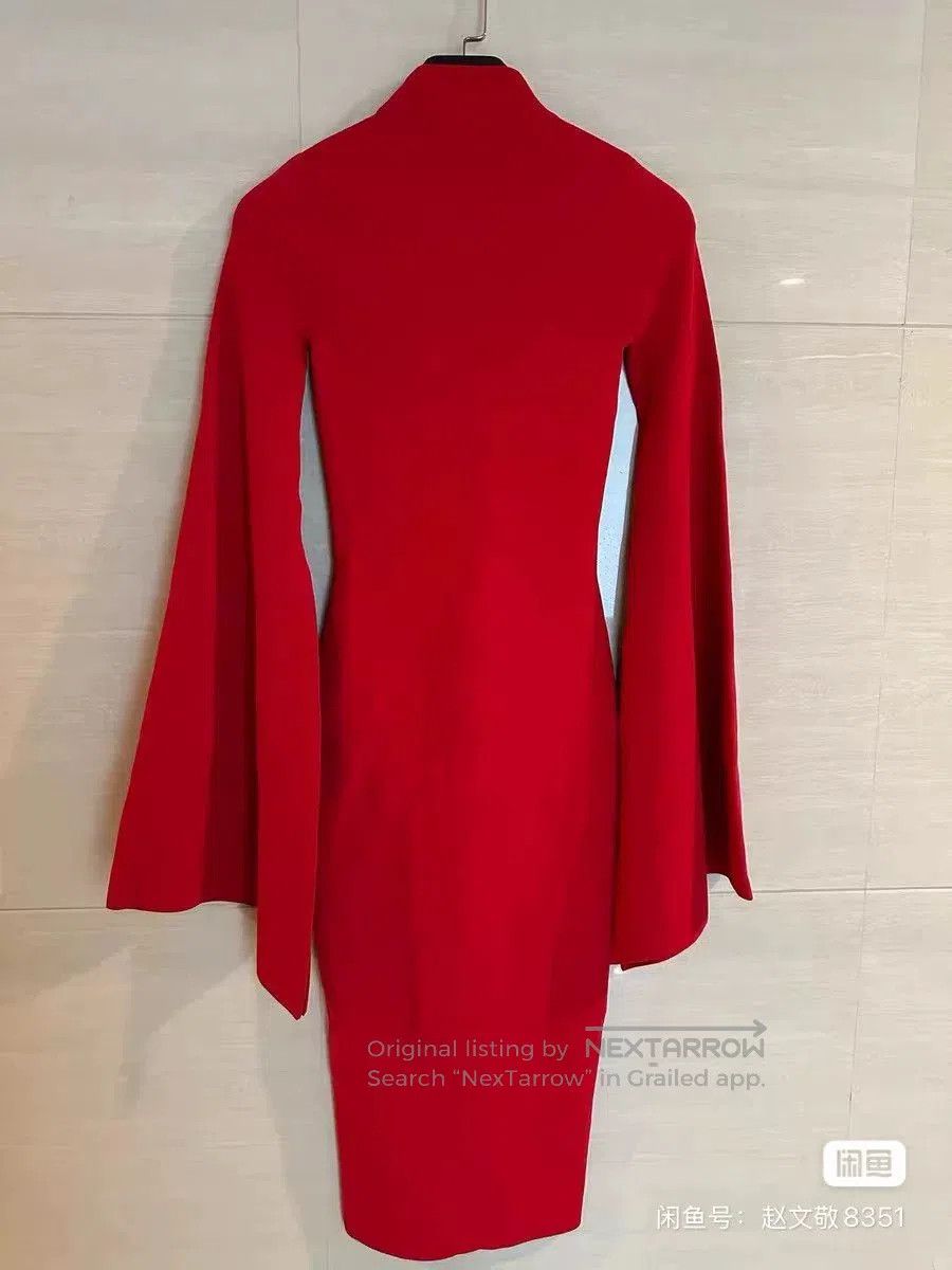 Solace London Solace London Knit Red Dress Size 8. Size S / US 4 / IT 40 - 2 Thumbnail