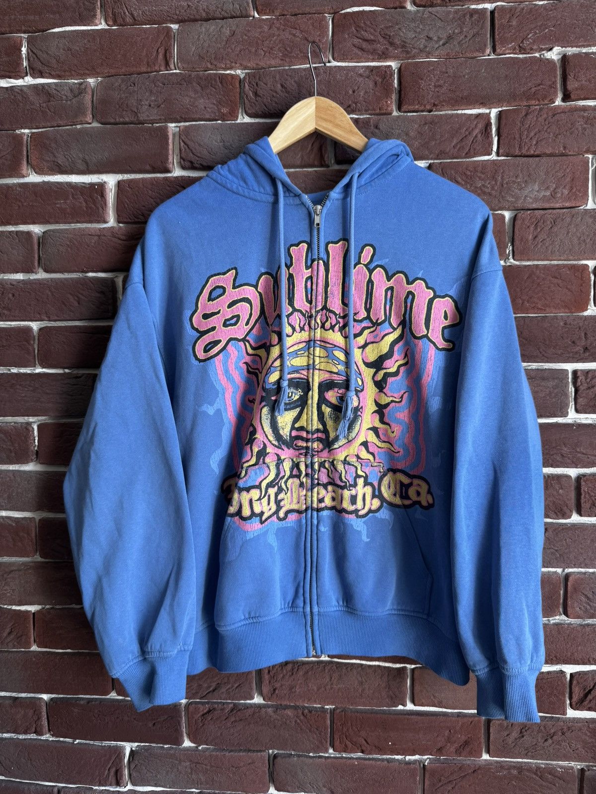 Sublime ☀️Sublime Y2K Boxy Zip Graphic Punk Hip Hop Band Hoodie Size US XS / EU 42 / 0 - 1 Thumbnail