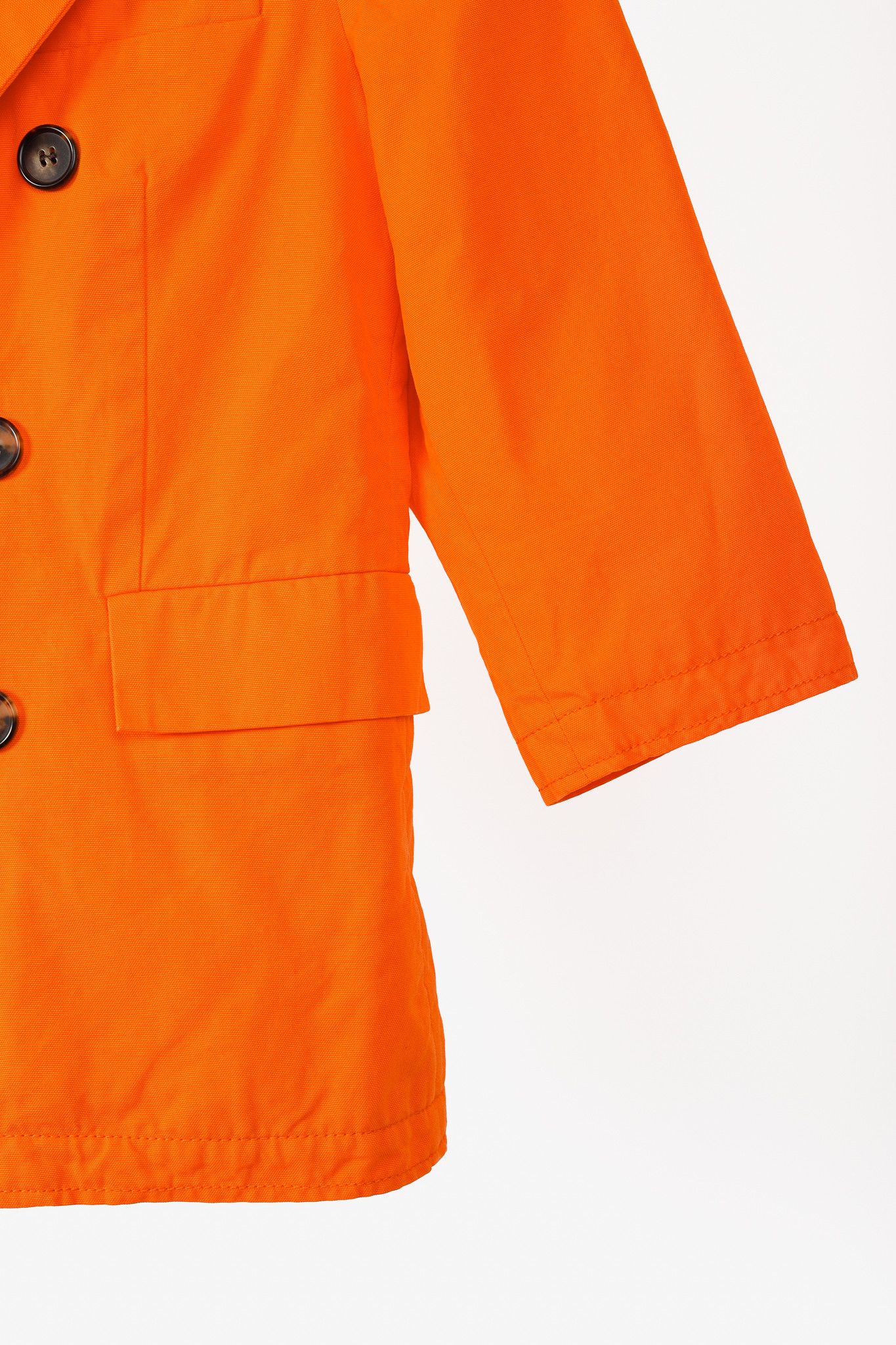 Marni Marni SS/12 Orange Cotton Double-Breasted Blazer Size XS / US 0-2 / IT 36-38 - 6 Thumbnail