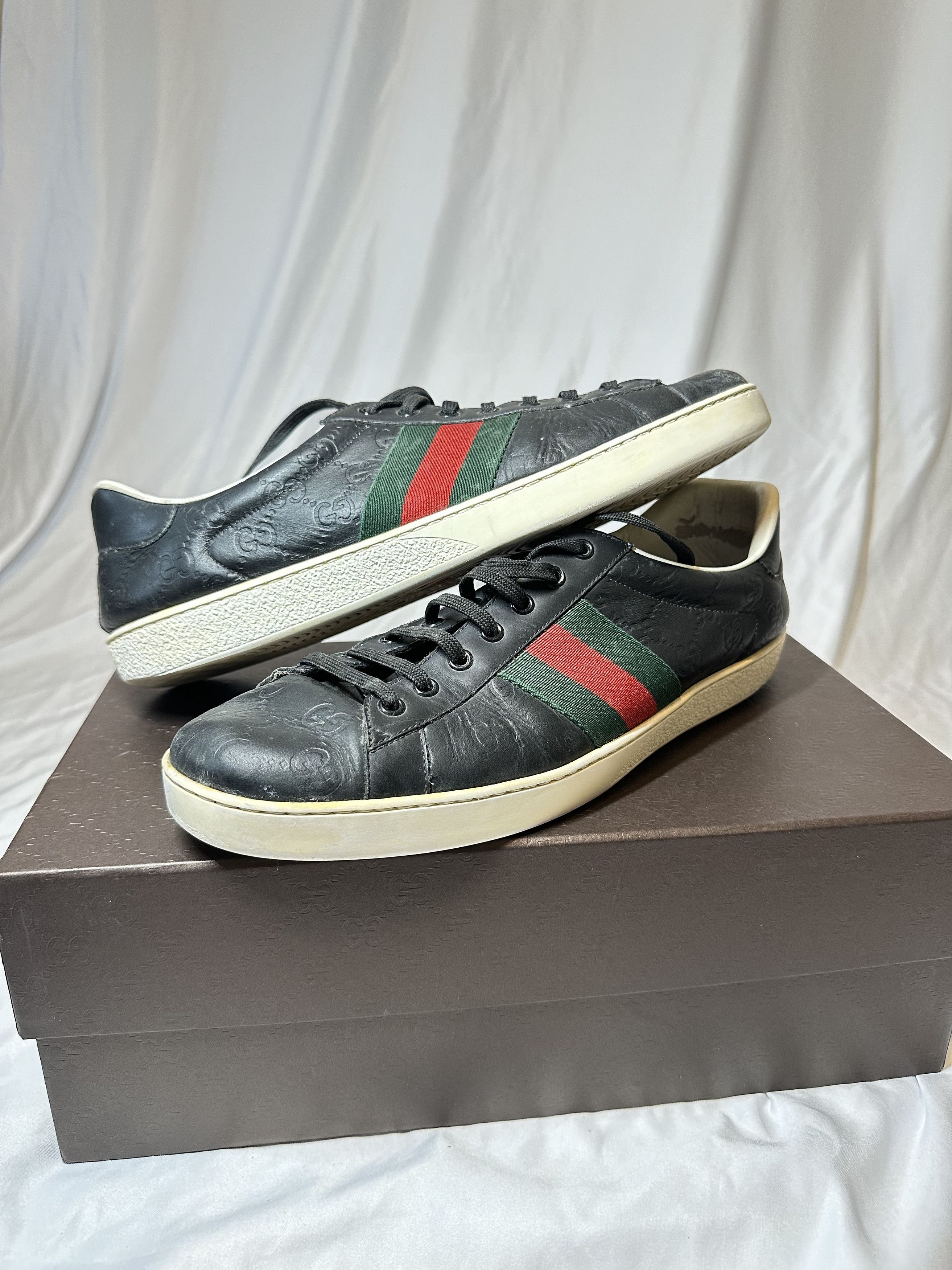 Gucci Gucci Ace Size US 11 / EU 44 - 1 Thumbnail