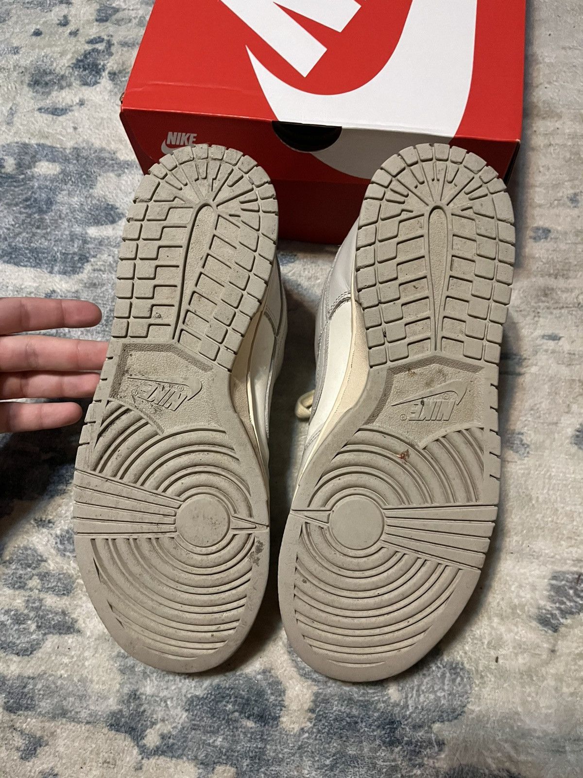 Nike Nike Dunk Low Bone Grey Size US 9.5 / EU 42-43 - 4 Thumbnail