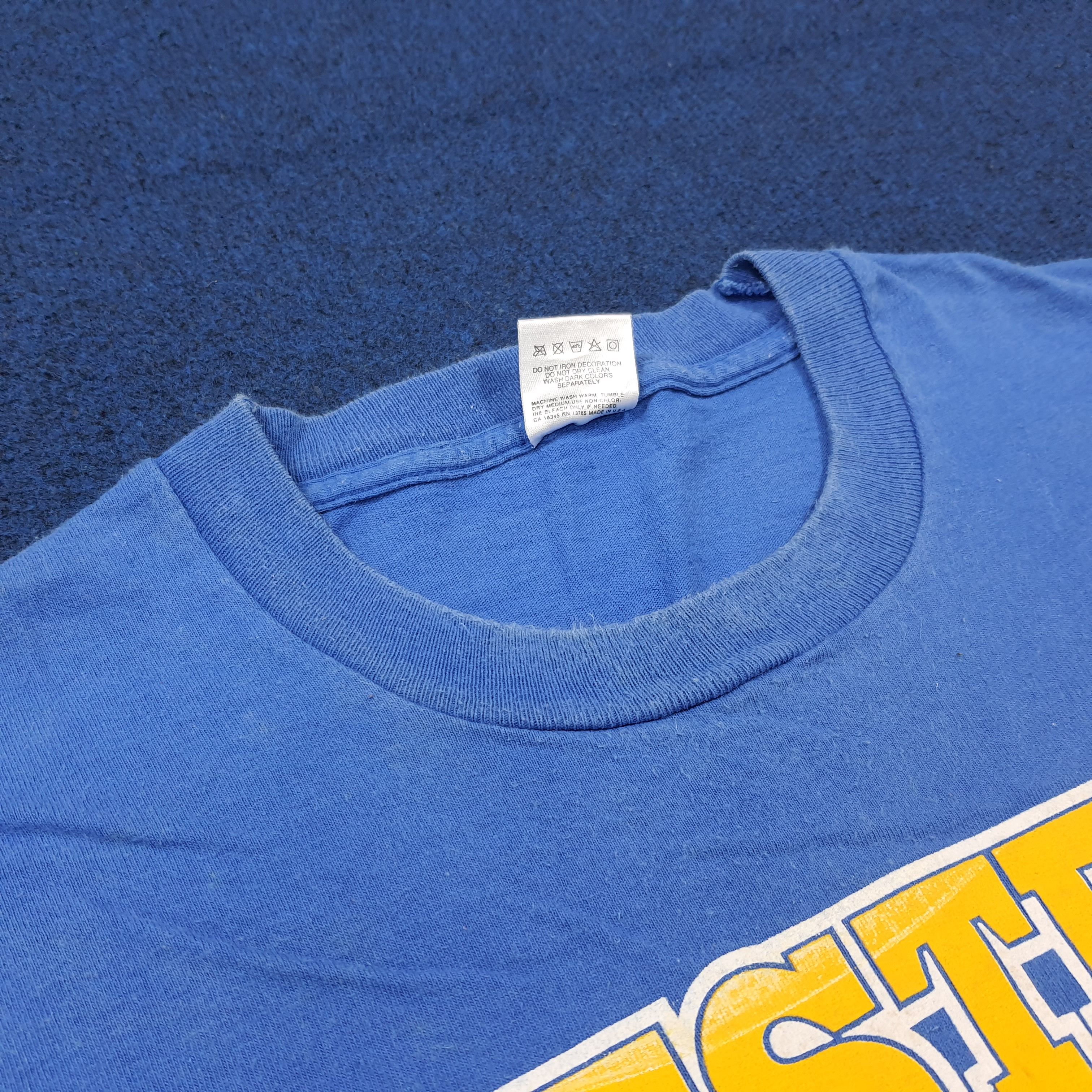 Fruit Of The Loom Vintage Western University Basketball Single Stitch C285N65 Size US XL / EU 56 / 4 - 12 Thumbnail