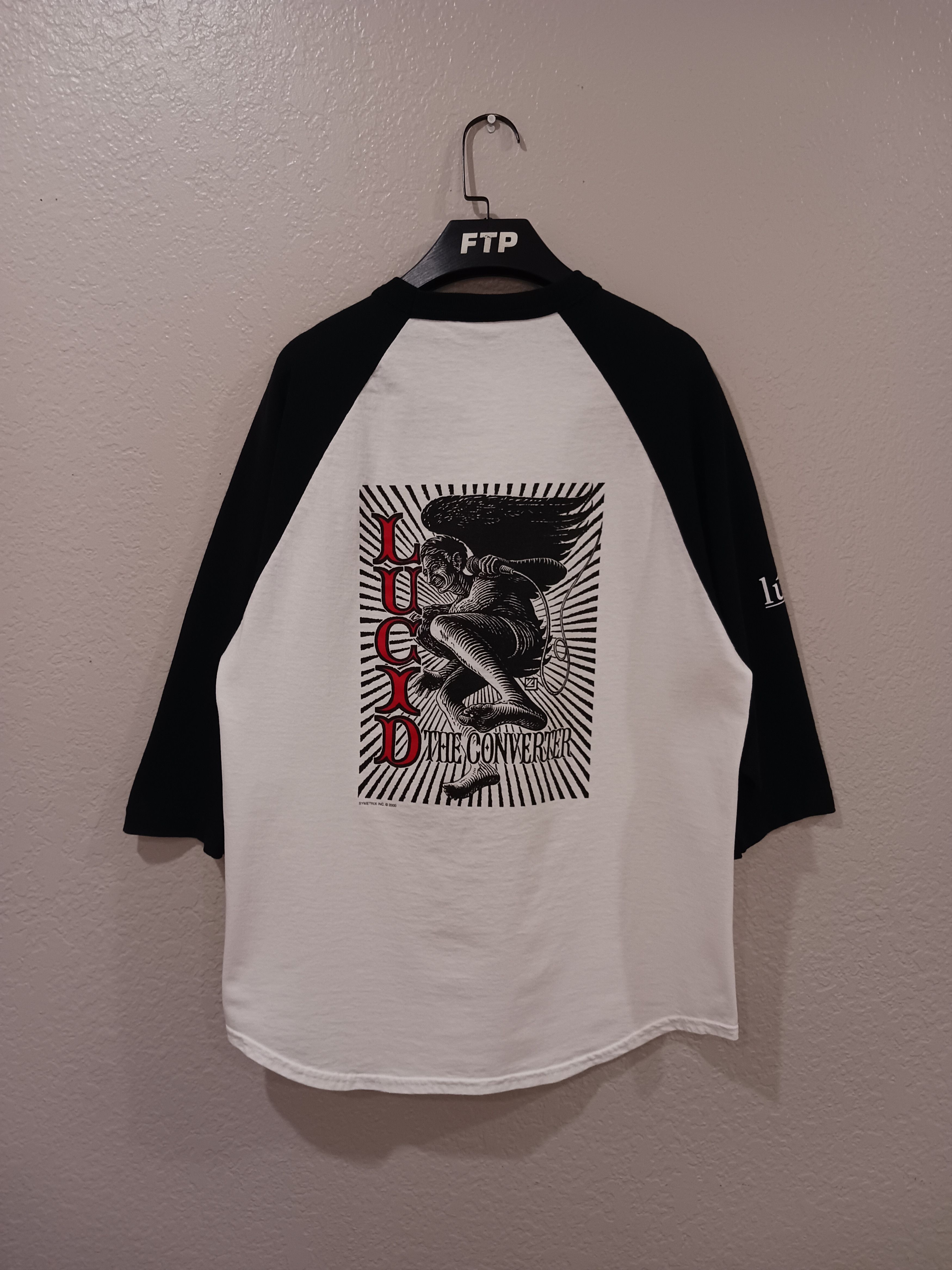 Vintage Lucid Audio "The Converter" 2000 Vintage 3/4 Sleeve T-Shirt Size US L / EU 52-54 / 3 - 2 Thumbnail