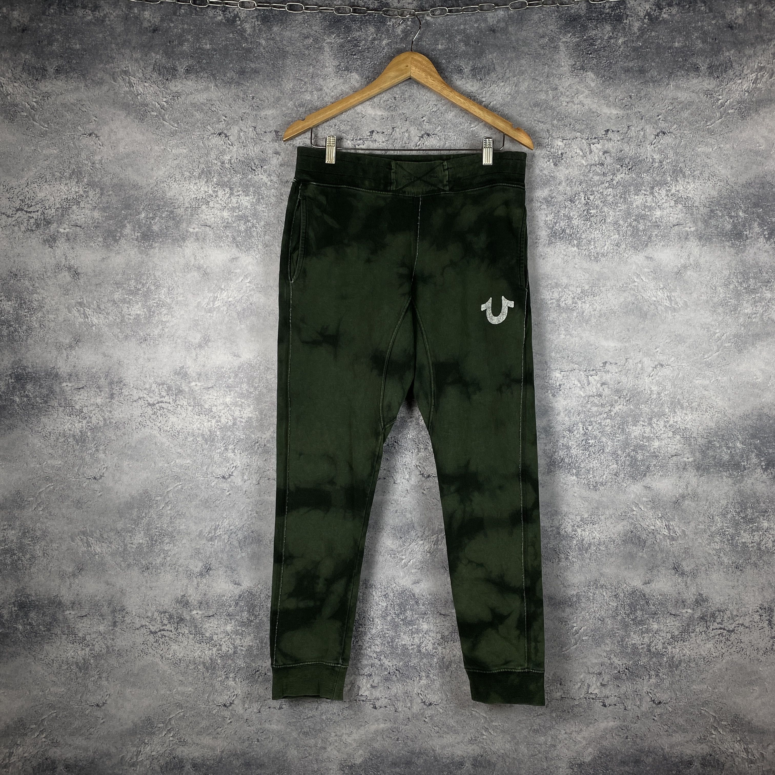 Drain Gang × Glo Gang × True Religion 1/1 Rare Glo Gang Glory Boyz Chief  Keef Track Pants | Grailed, image size:3024x3024