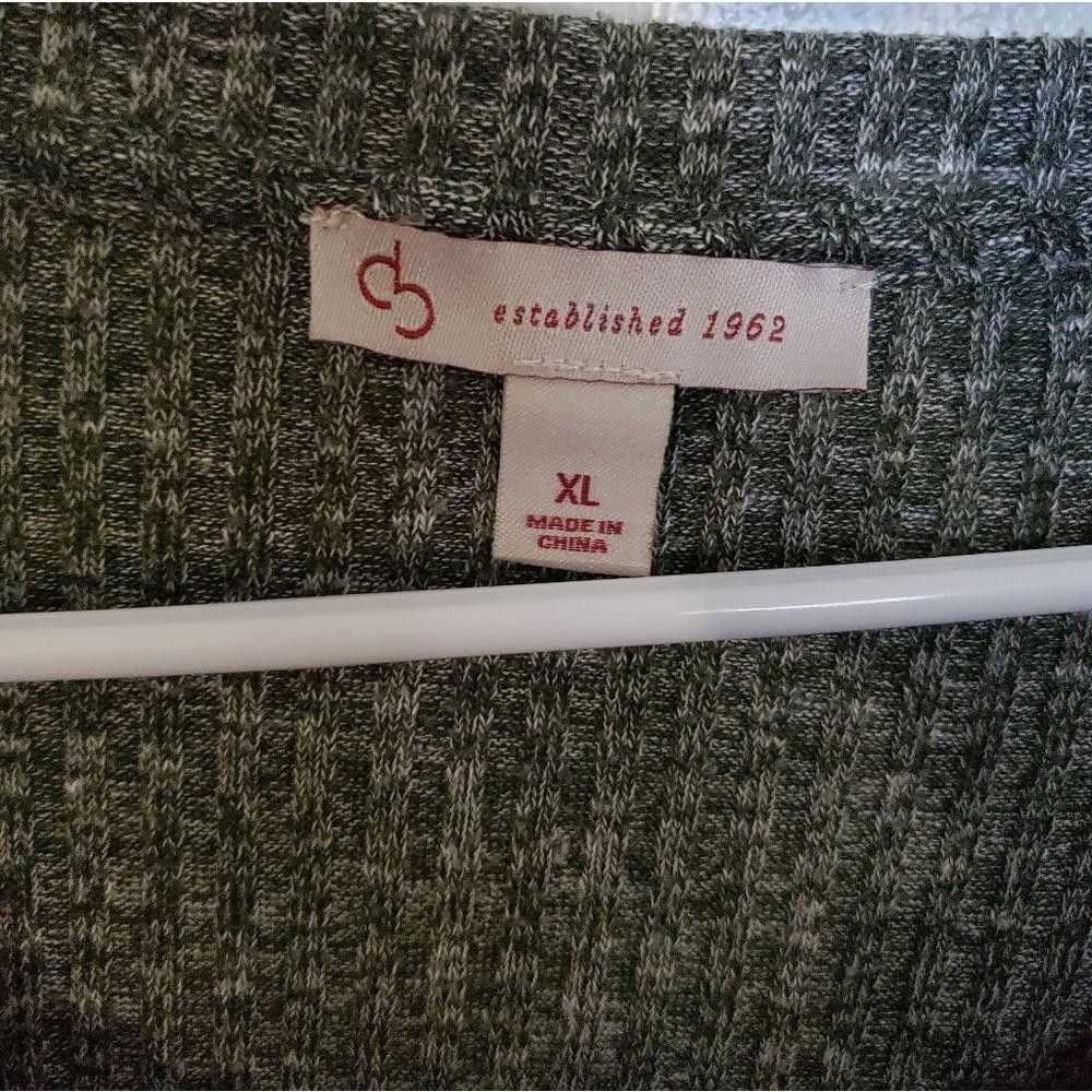 Designer CT1041a Women's Sweater Olive Green XL Size XL / US 12-14 / IT 48-50 - 3 Thumbnail