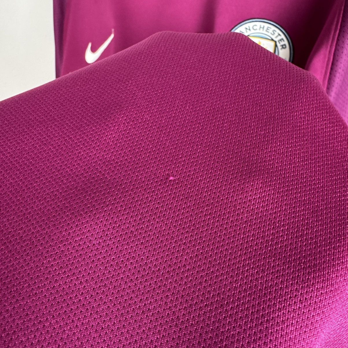 Nike MANCHESTER CITY 2017 2018 AWAY FOOTBALL SHIRT SOCCER JERSEY Size US XL / EU 56 / 4 - 17 Thumbnail