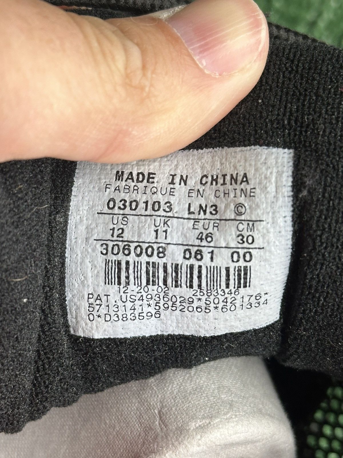 Jordan Brand Jordan 11 “bred” ‘02 men’s size 12 Size US 12 / EU 45 - 6 Thumbnail