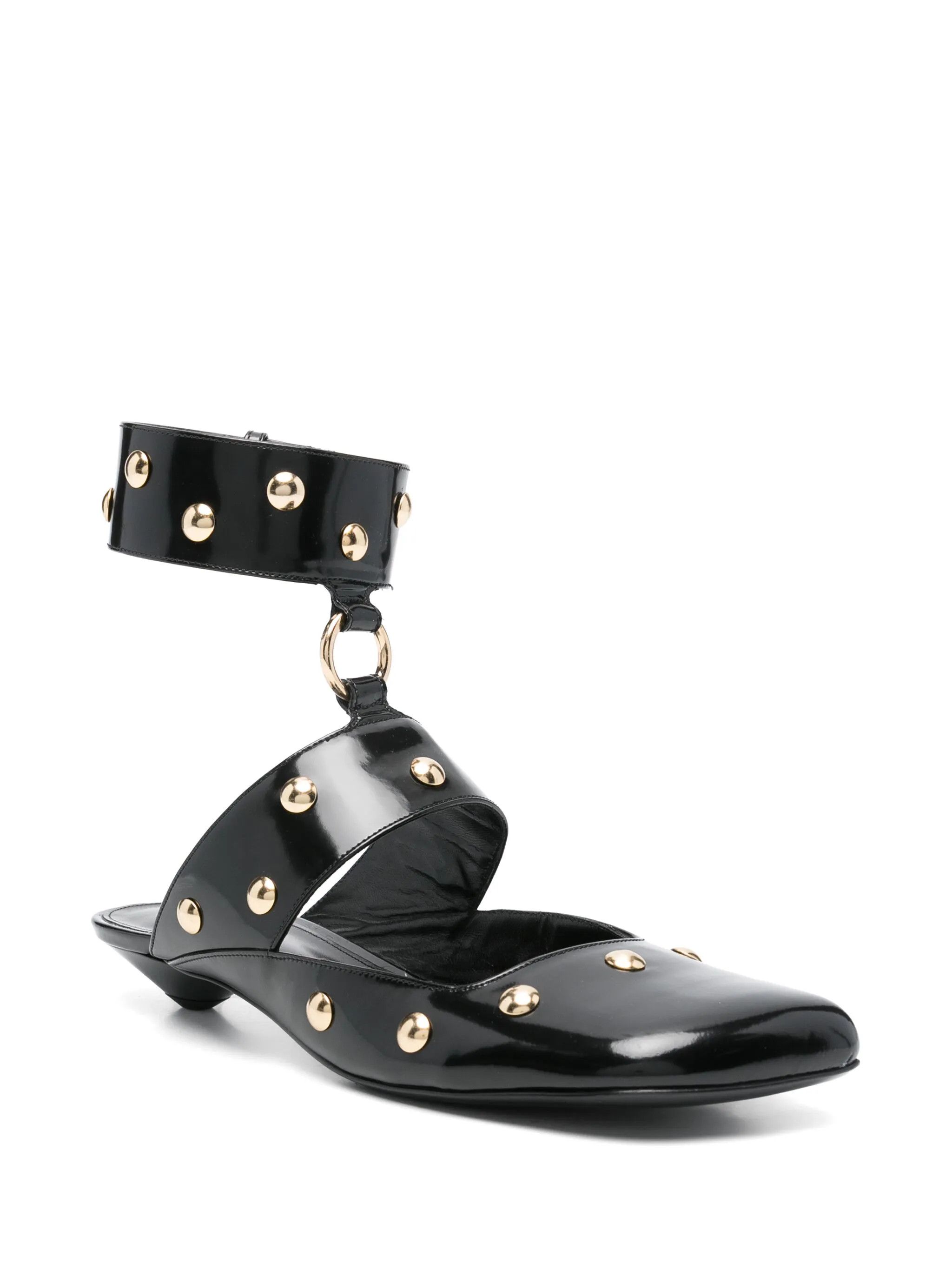 Chloe o1loc1c11025 Jade Sandals in Black Size US 7 / IT 37 - 2 Thumbnail