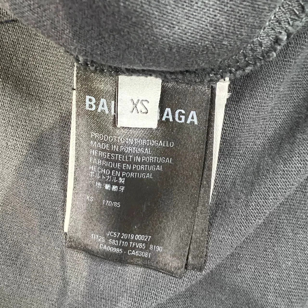 Balenciaga Balenciaga Lock Buckle Flocked Logo Turtleneck. Size XS / US 0-2 / IT 36-38 - 5 Thumbnail