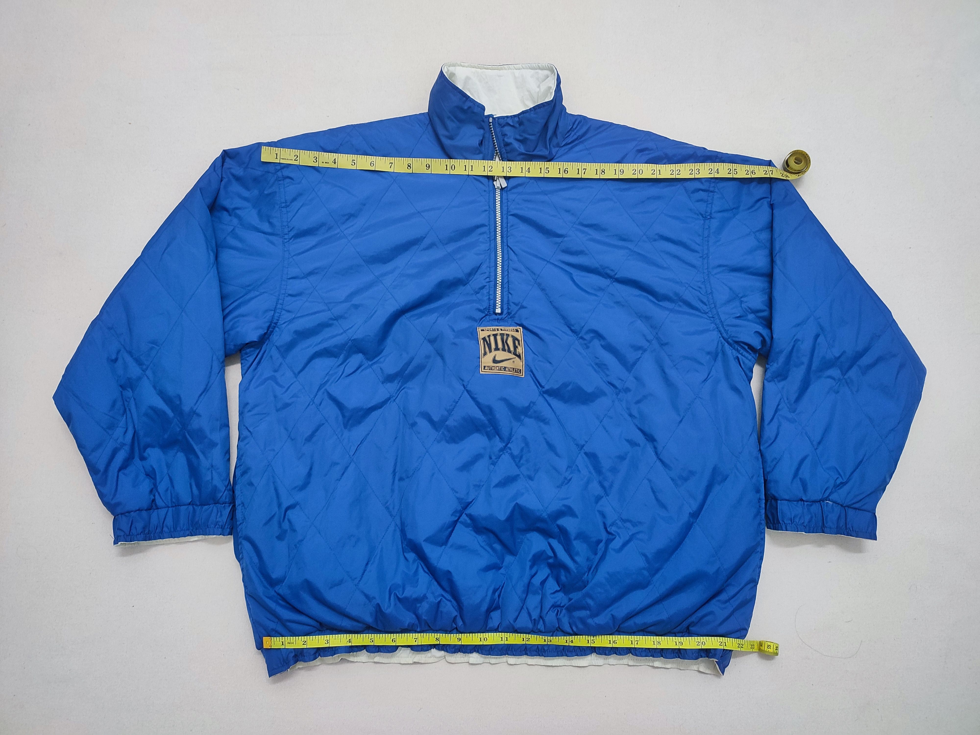Nike Vintage 1990s Nike Centre Logo Reversible Light Jacket Size US M / EU 48-50 / 2 - 7 Thumbnail
