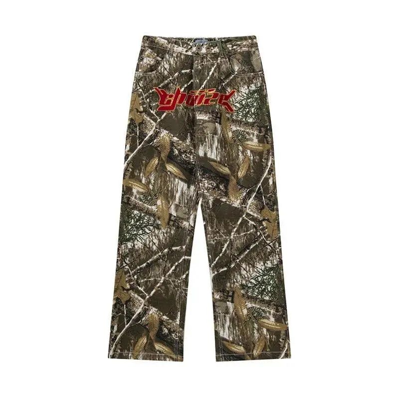 Japanese Brand × Jean Embroidery Camouflage Cargos Pant Size US 30 / EU 46 - 10 Thumbnail