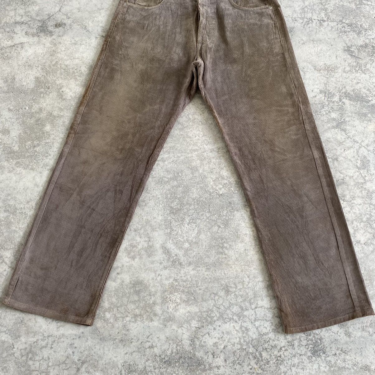 Stussy VTG 90’s Stussy Faded Brown Baggy Corduroy Jeans Size US 33 - 3 Thumbnail
