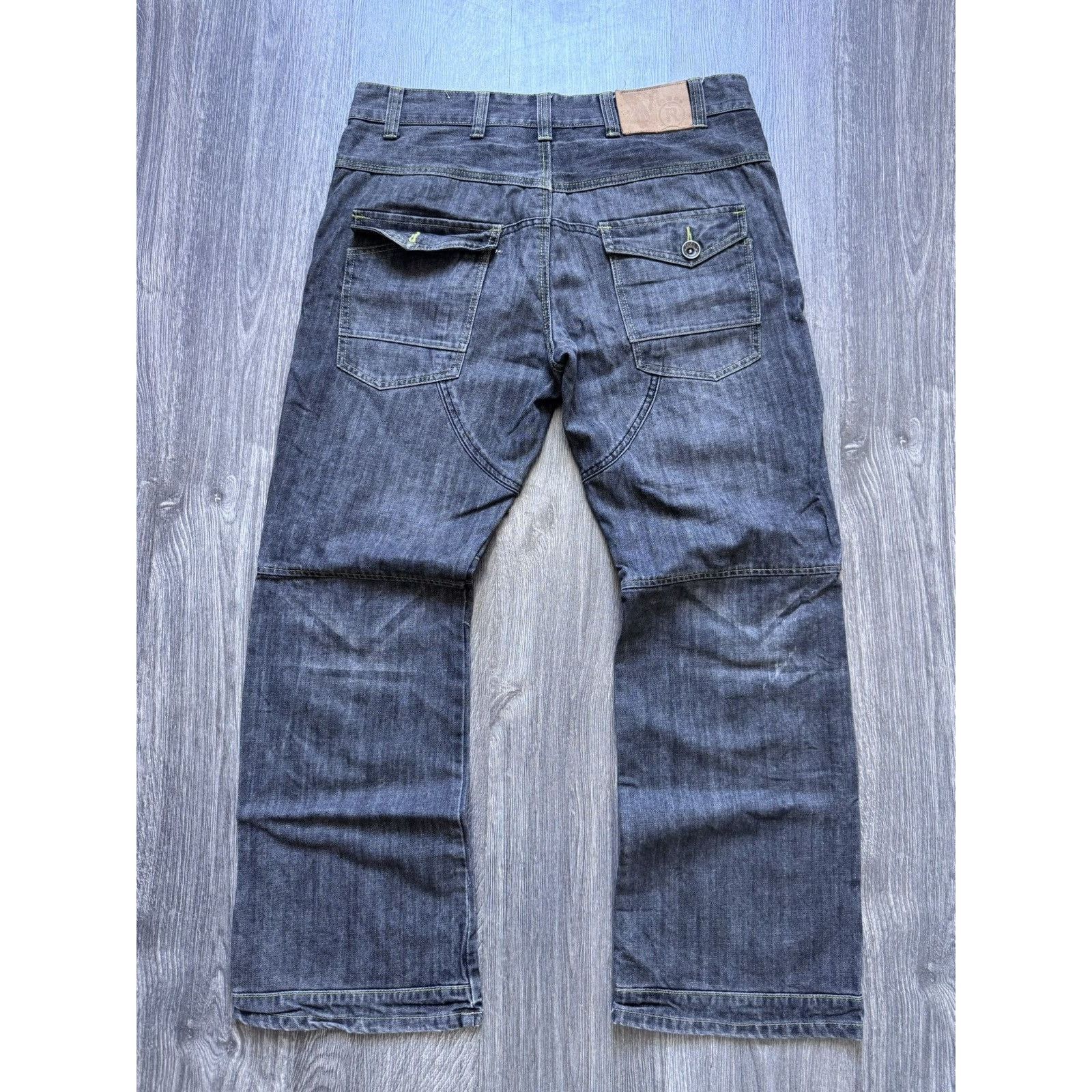 Japanese Brand × Vintage Vintage G-Star Balenciaga Style Demim Avantgarde Pants Size US 36 / EU 52 - 6 Thumbnail