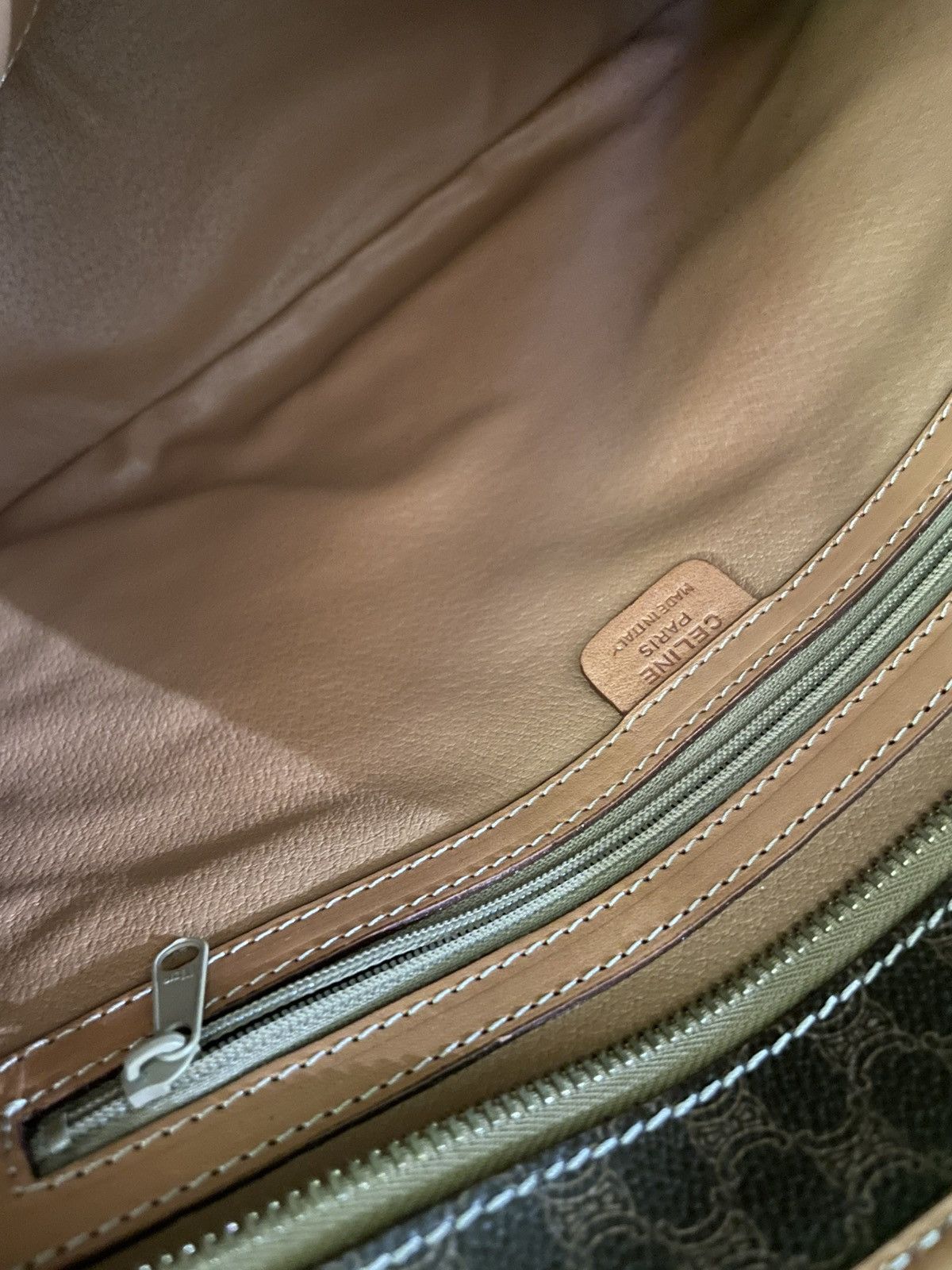 Celine Celine Brown Macadam Tote Bag Size ONE SIZE - 17 Thumbnail