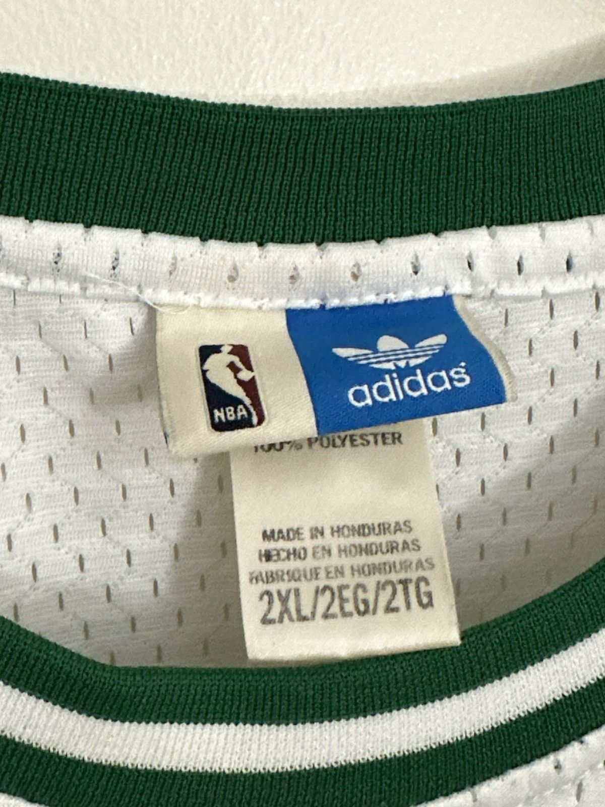 Adidas Boston Celtics Larry Bird #33 Adidas NBA Home Jersey SizeXXL Size US XXL / EU 58 / 5 - 6 Thumbnail