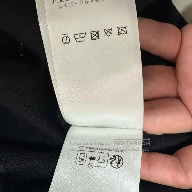 Louis Vuitton Louis Vuitton Black Cotton Logo T-Shirt . Size US S / EU 44-46 / 1 - 5 Thumbnail