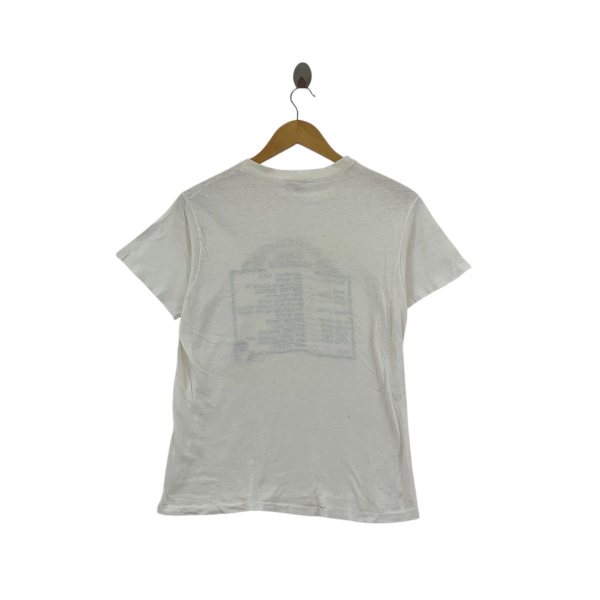 Vintage Vintage 80’ HAWAIIAN WORK SCHEDULE Pau Hana Art Tee Shirt Size US S / EU 44-46 / 1 - 5 Thumbnail