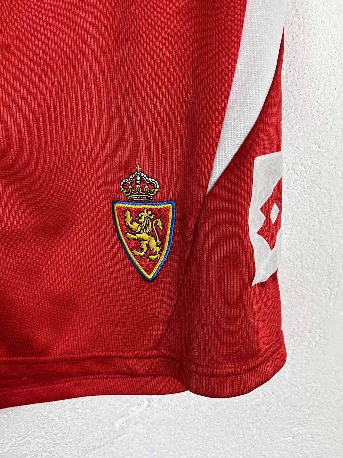 Lotto Sport 00s Vintage Real Zaragoza FC 2004/05 Away Kit Lotto Shorts Size US 34 / EU 50 - 2 Thumbnail