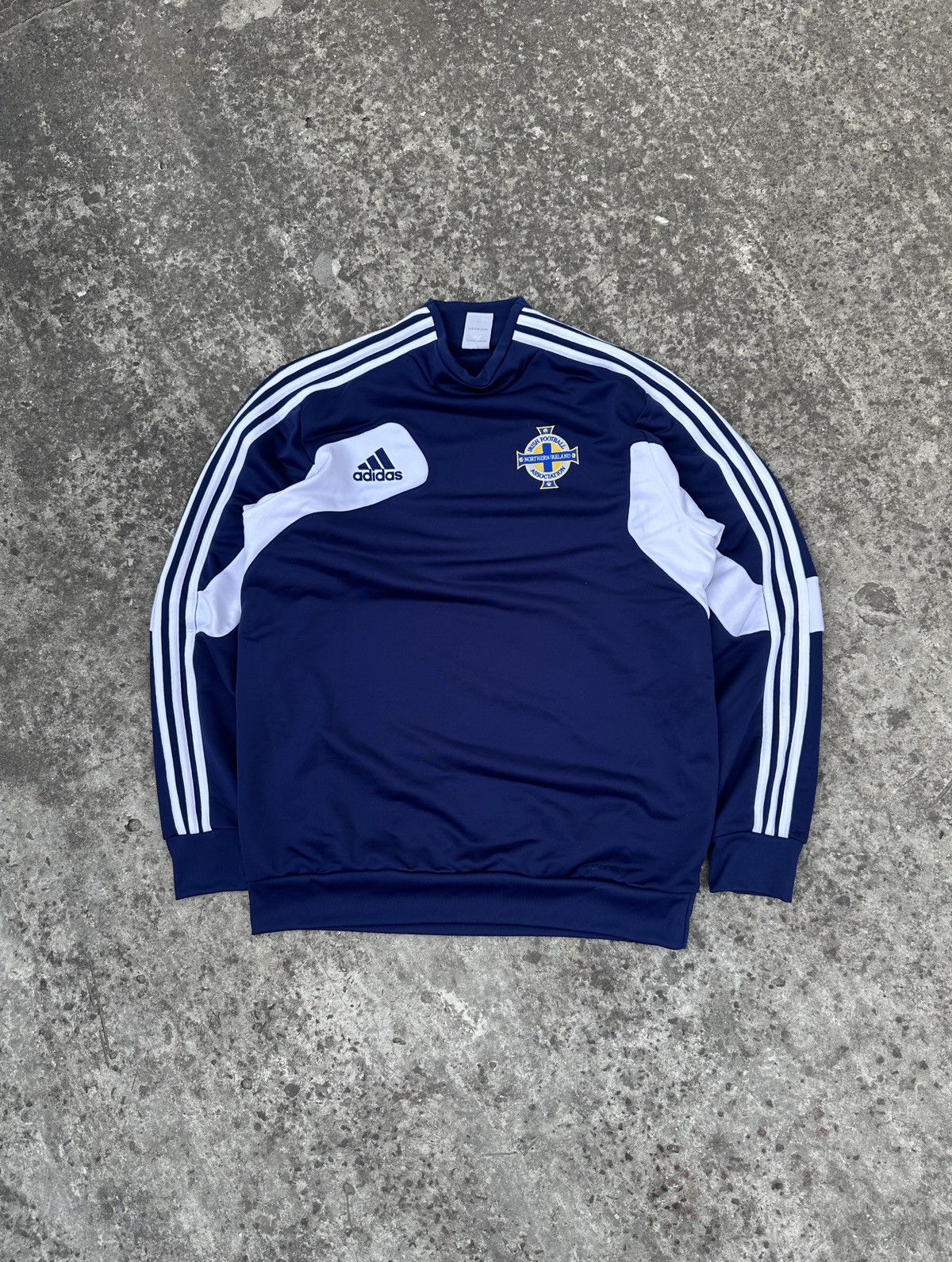 Adidas Adidas Northern Ireland Soccer Jacket Blokecore Rare Casual Size US L / EU 52-54 / 3 - 1 Thumbnail