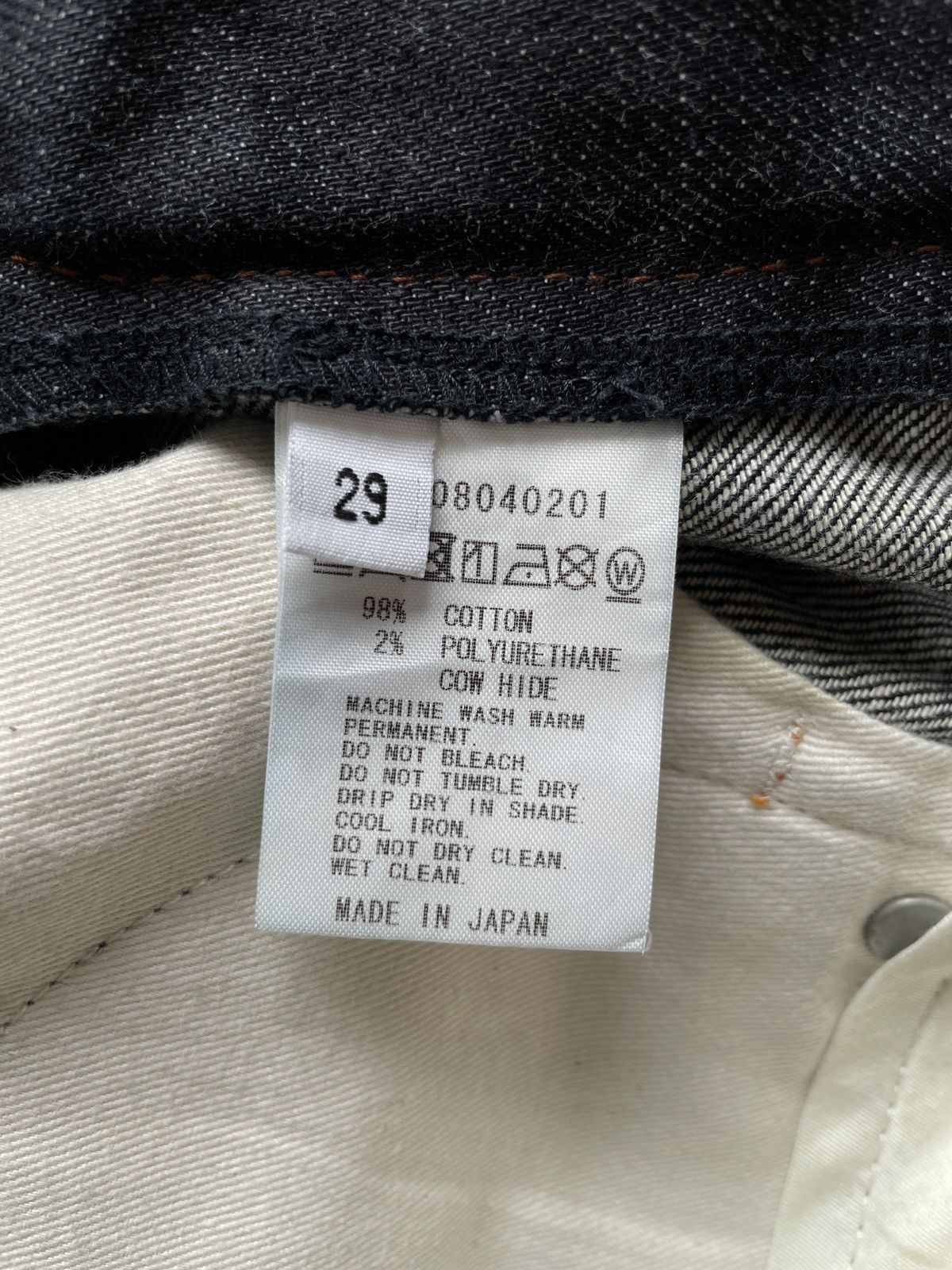 FACTOTUM × Japanese Brand Factotum Slim Fit Stretch Jeans (P77) Size 30" / US 8 / IT 44 - 14 Thumbnail