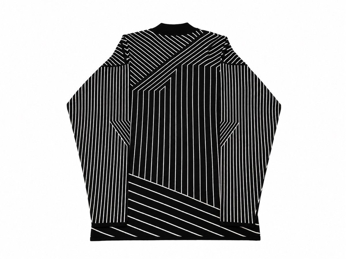 Rick Owens Rick Owens Multi-Stripe Virgin Wool Jumper – Medium Size US M / EU 48-50 / 2 - 3 Thumbnail