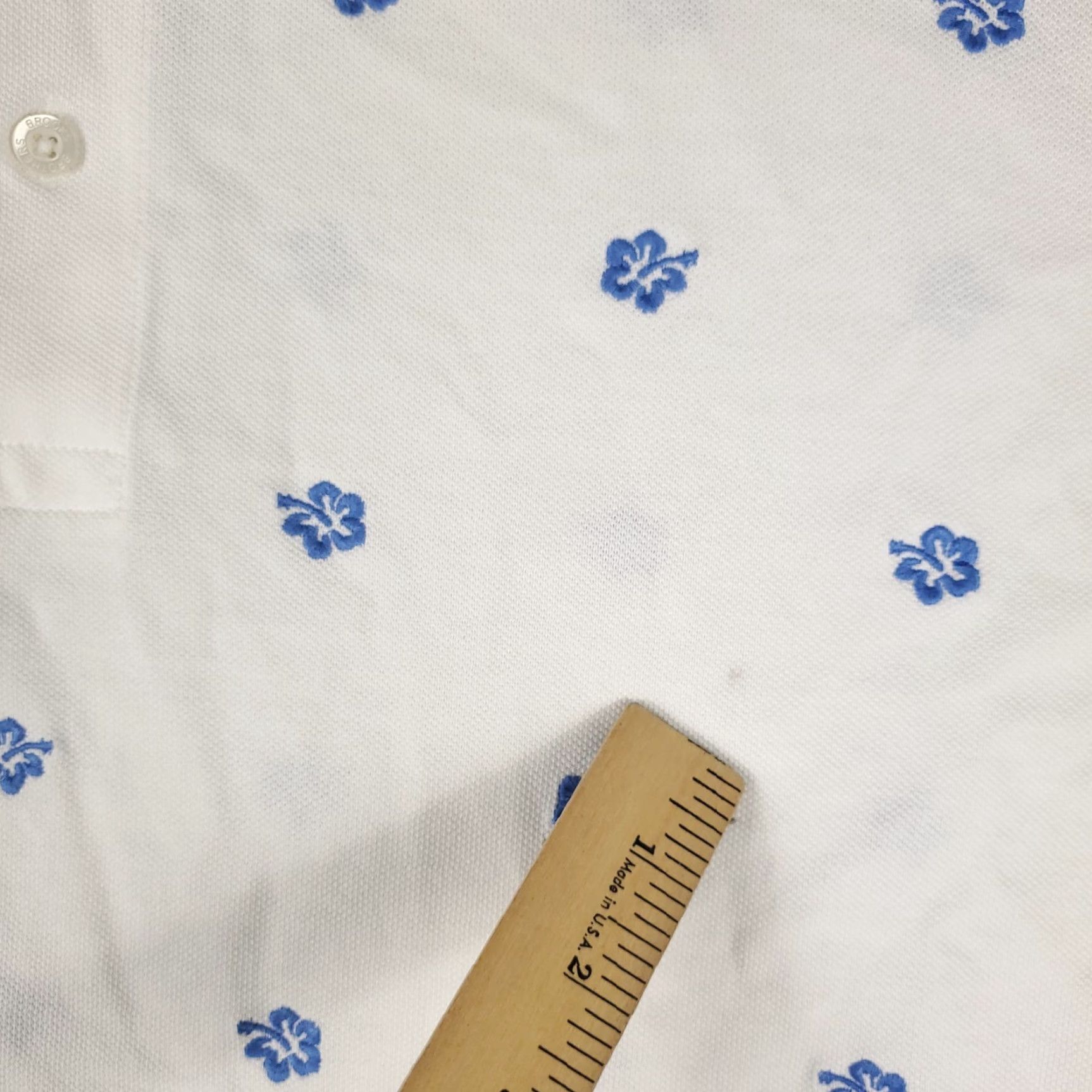 Brooks Brothers Brooks Brothers Polo Shirt Mens 2XL White Embroidered Slim Fit Short Sleeve Shirt Mens 2XL White Classic Preppy Sports American Polo Size US XXL / EU 58 / 5 - 3 Thumbnail