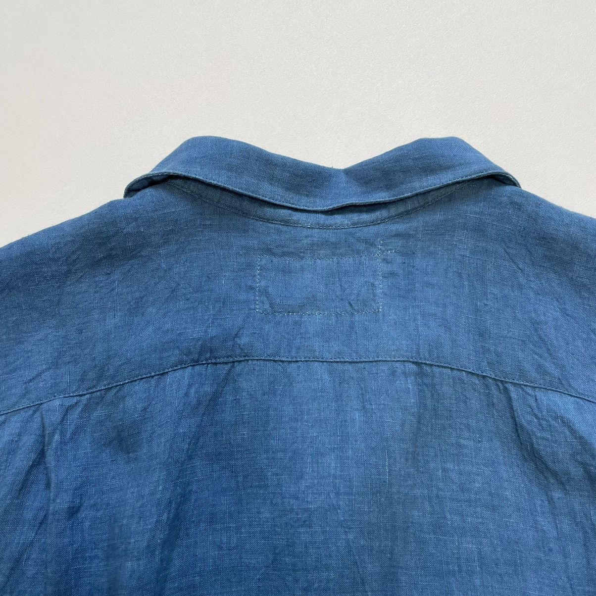 Story Mfg. Blue/Black ‘Peace Tie Dye’ Print Shirt Size US L / EU 52-54 / 3 - 15 Thumbnail