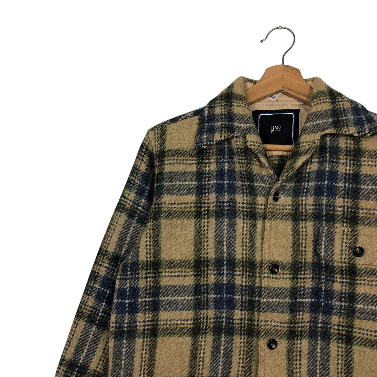 Japanese Brand 🔥VINTAGE FLANNEL SHIRT JACKET TARTAN JM ISSEY MIYAKE Size US M / EU 48-50 / 2 - 9 Thumbnail