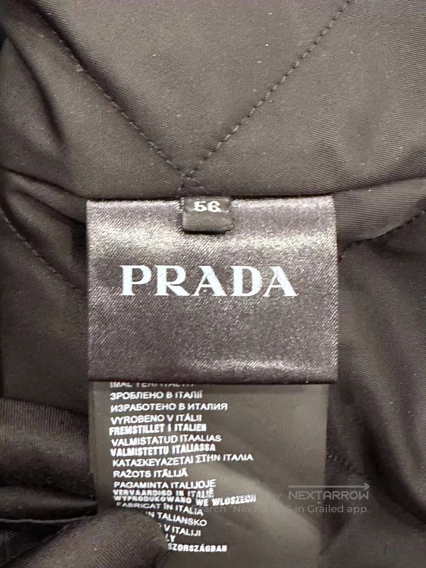 Prada Blue XL Zip. Size US XL / EU 56 / 4 - 6 Thumbnail