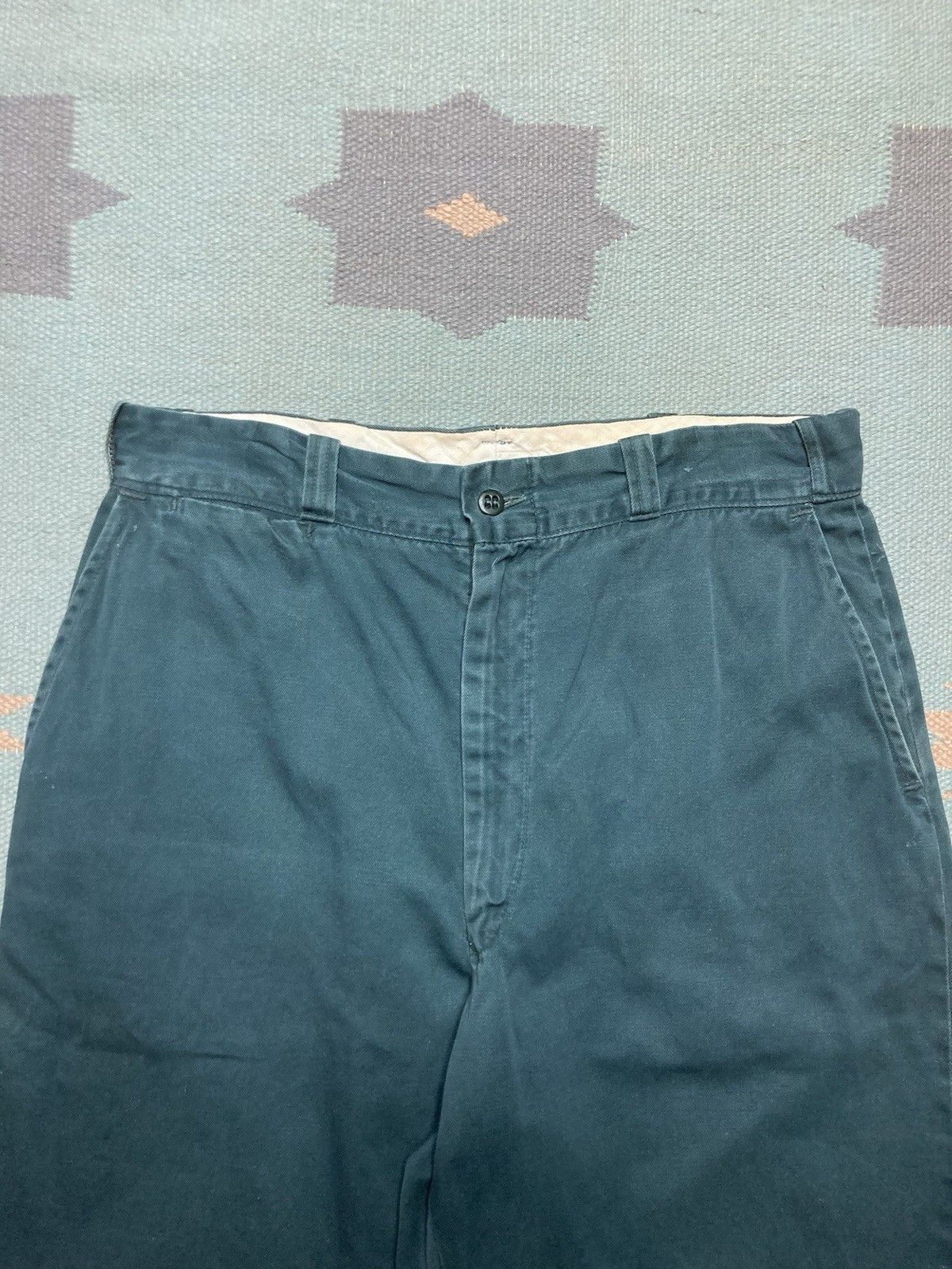Sears × Vintage 1950s sears luster chino work pants cotton twill 30x27.5 Size US 30 / EU 46 - 5 Thumbnail