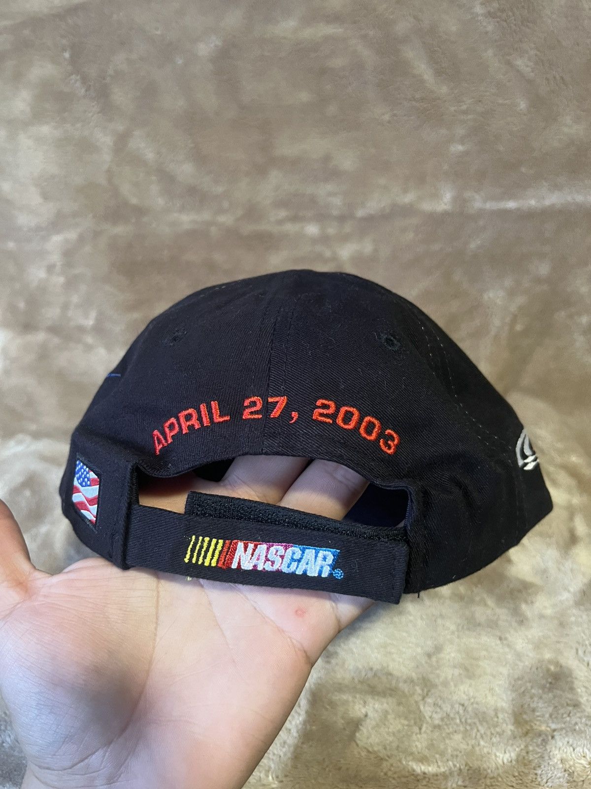 NASCAR Vintage 2003 NASCAR Auto Club 500 Flame embroidered Dad Cap Size ONE SIZE - 9 Thumbnail